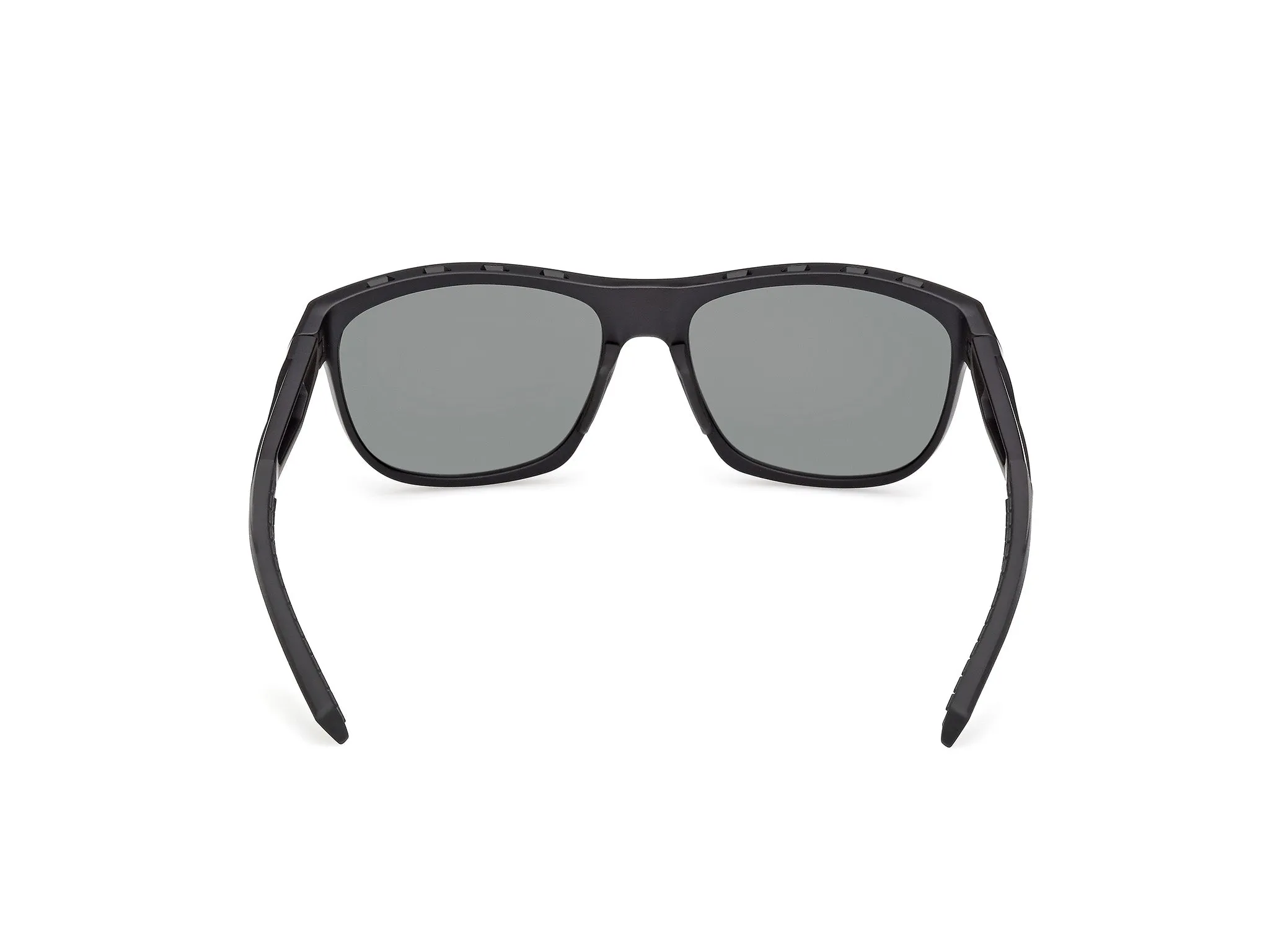 Adidas Sport SP0118 02D Occhiali da sole Iniettato Nero Fumo Squadrata Polarizzata - immagine 4