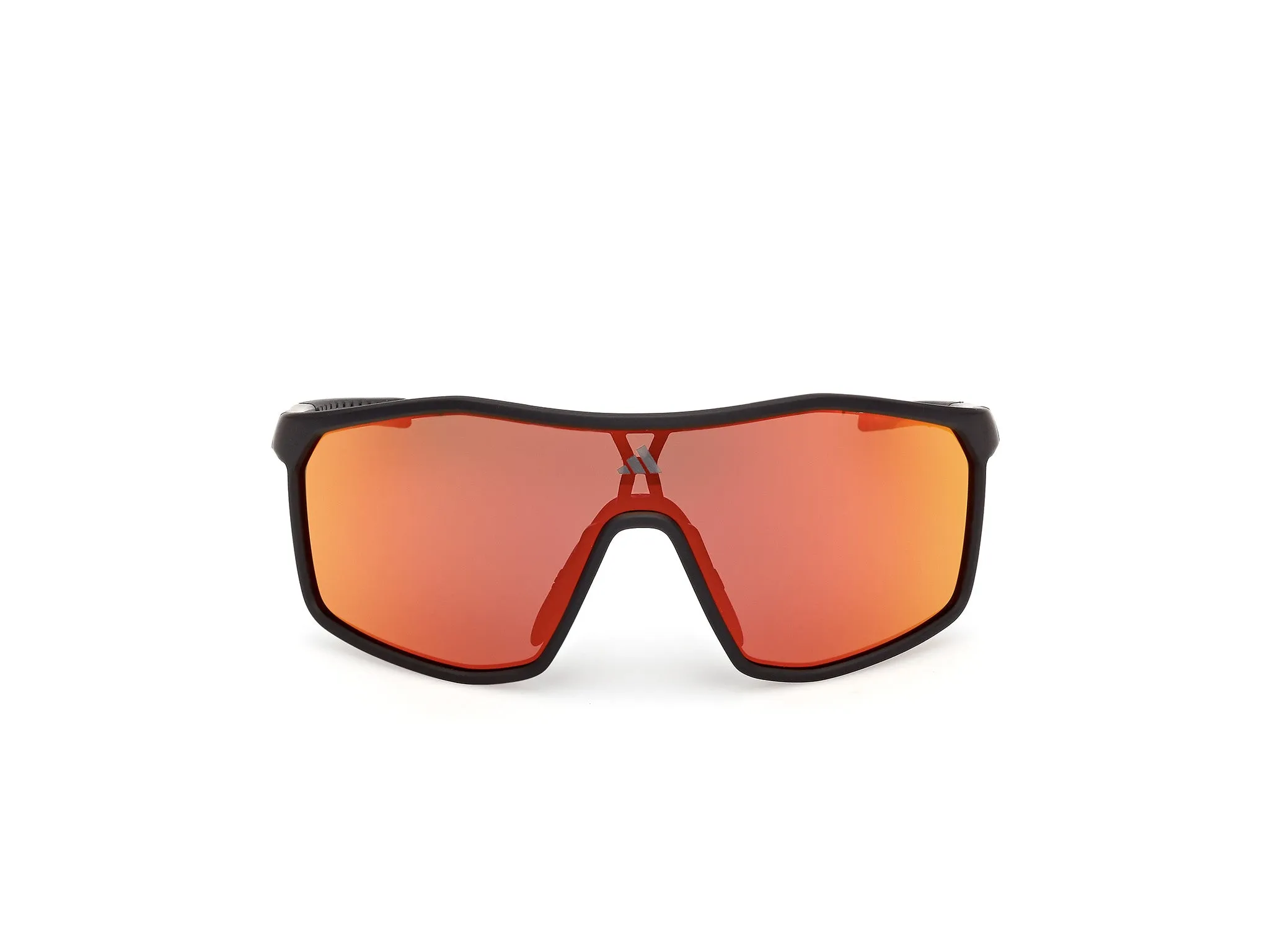 Adidas Sport SP0117 KALIDRO 02L Occhiali da sole Iniettato Nero Roviex Maschera Normale - immagine 2