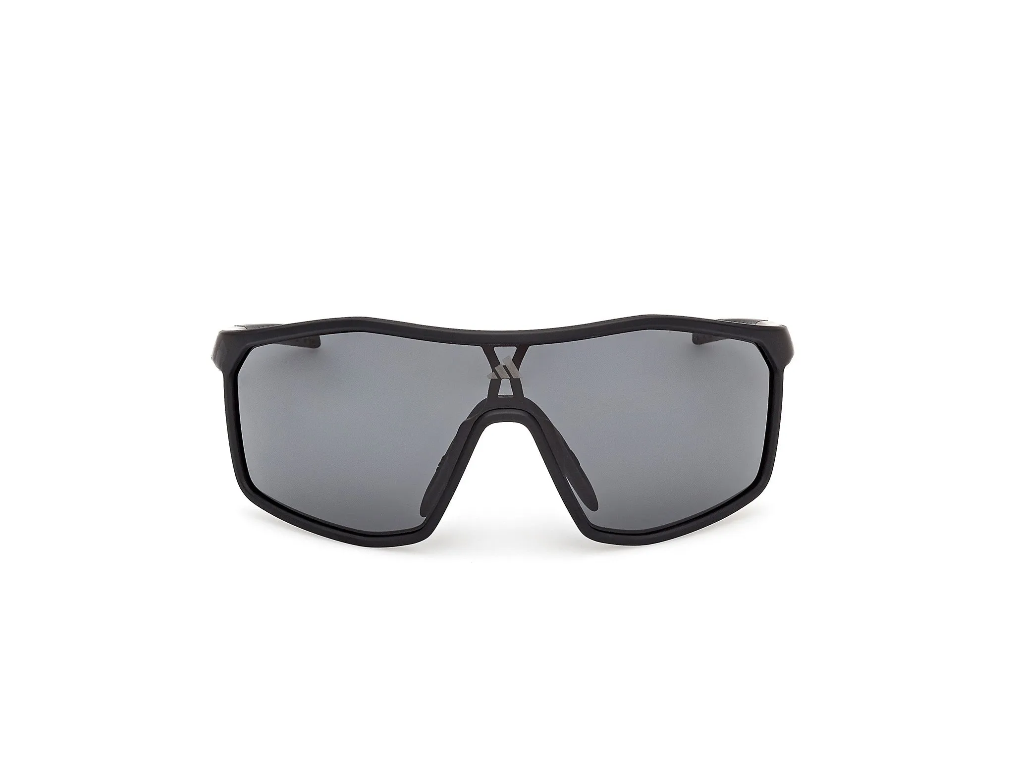 Adidas Sport SP0117 KALIDRO 02A Occhiali da sole Iniettato Nero Fumo Maschera Normale - immagine 2