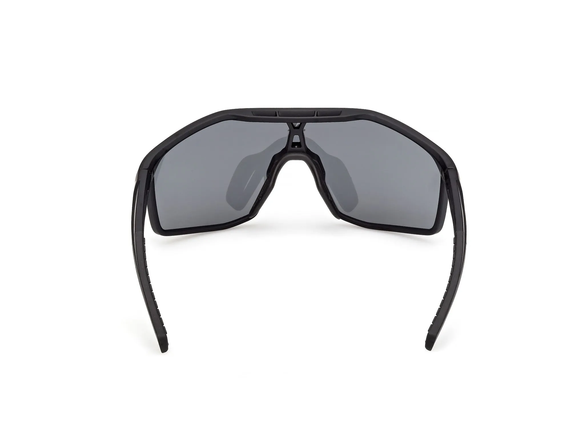 Adidas Sport SP0117 KALIDRO 02A Occhiali da sole Iniettato Nero Fumo Maschera Normale - immagine 4