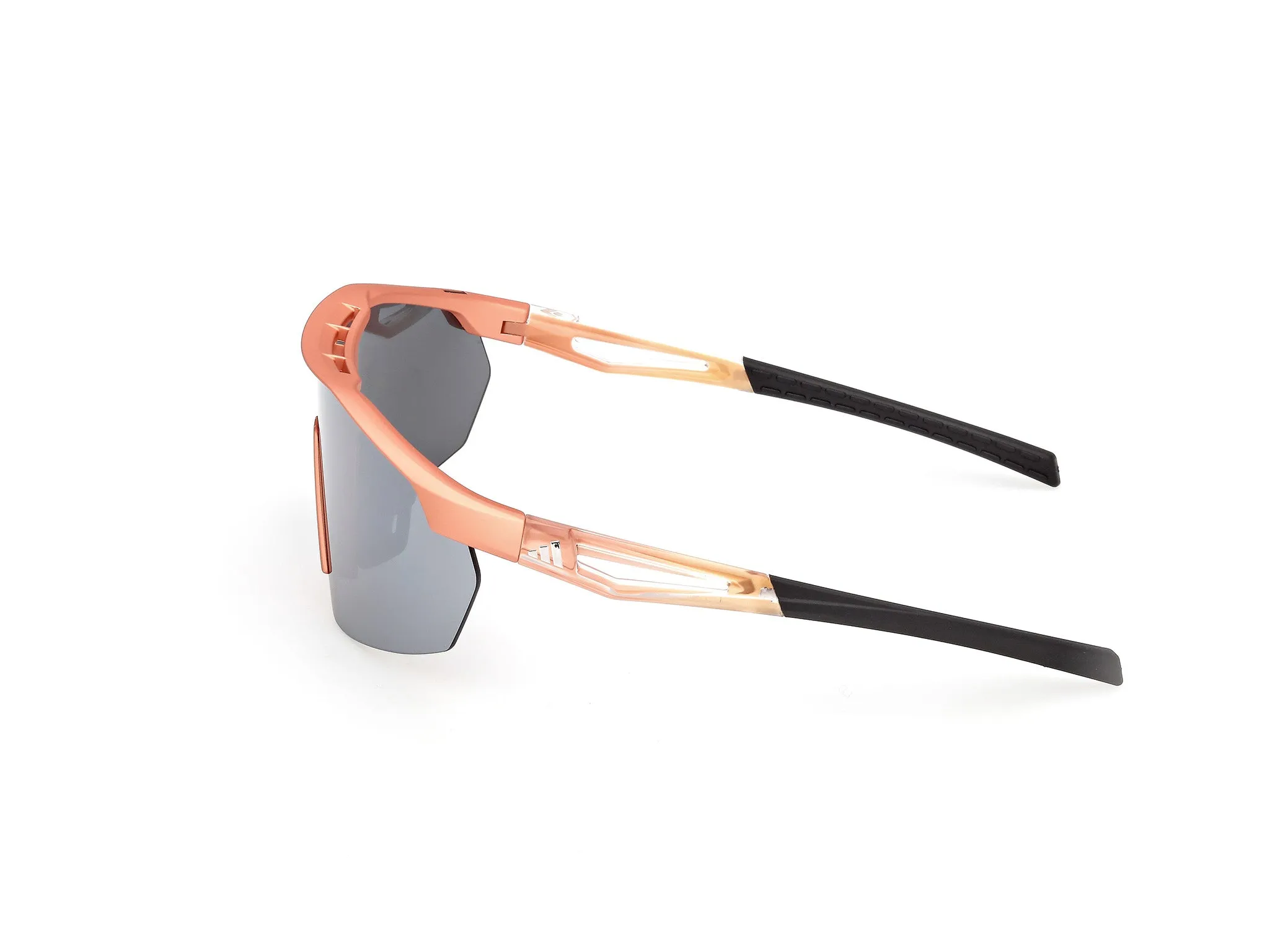 Adidas Sport SP0116 ANEMOS LIGHT S 73C Occhiali da sole Iniettato Rosa Fumo Maschera Normale - immagine 3