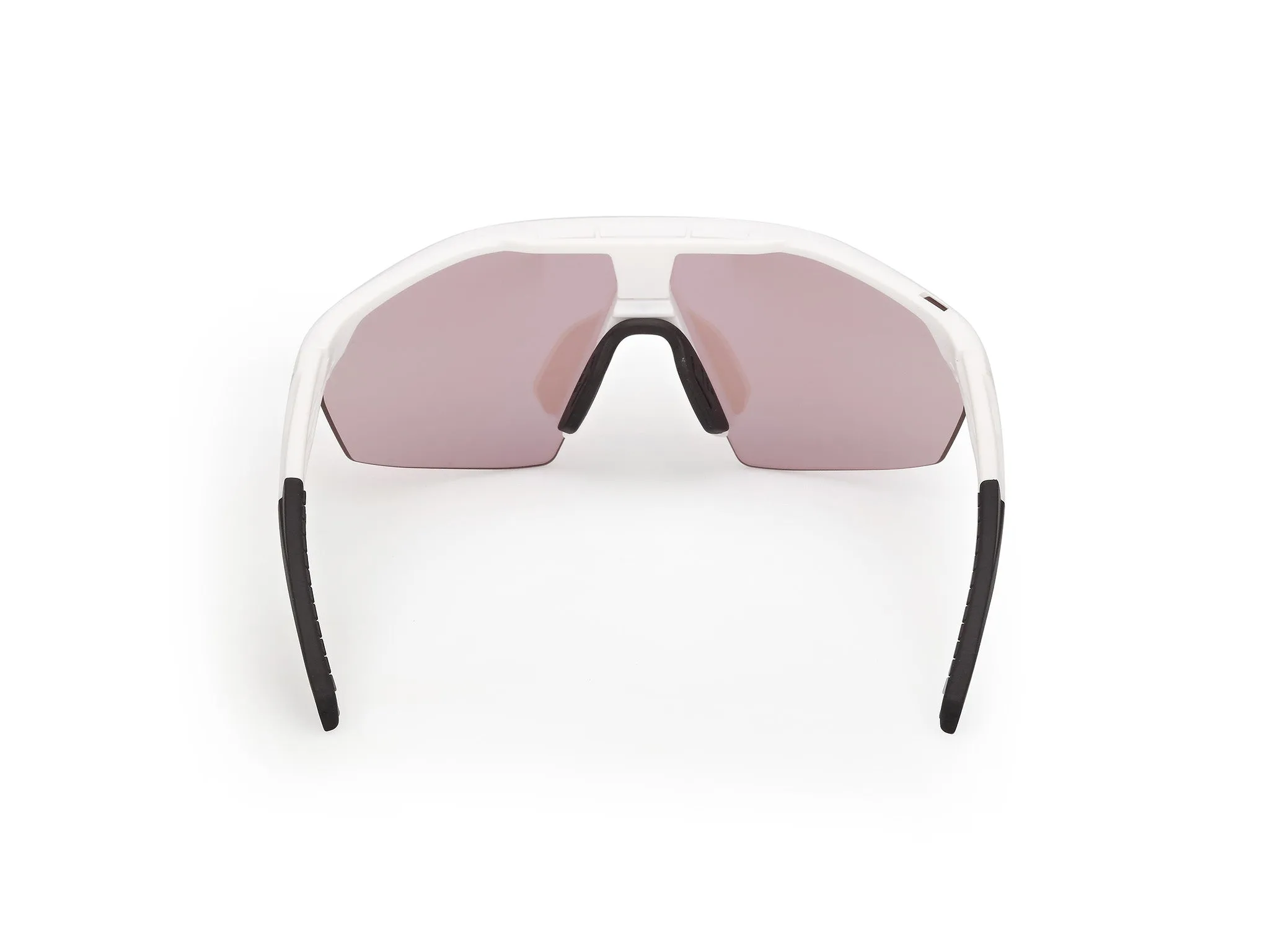 Adidas Sport SP0116 ANEMOS LIGHT S 21X Occhiali da sole Iniettato Bianco Blu Maschera Fotocromatiche - immagine 4