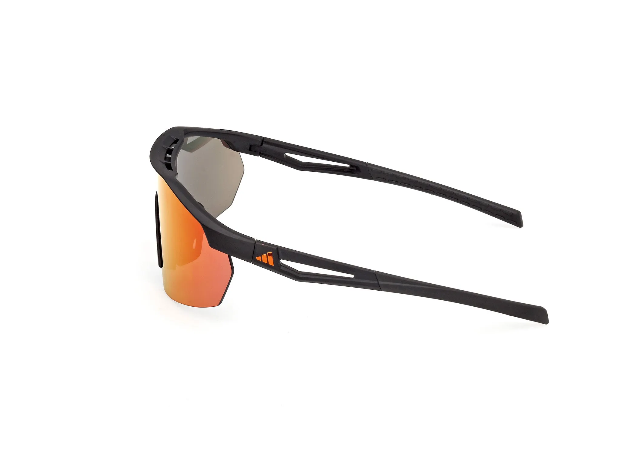 Adidas Sport SP0116 ANEMOS LIGHT S 02L Occhiali da sole Iniettato Nero Roviex Maschera Normale - immagine 3