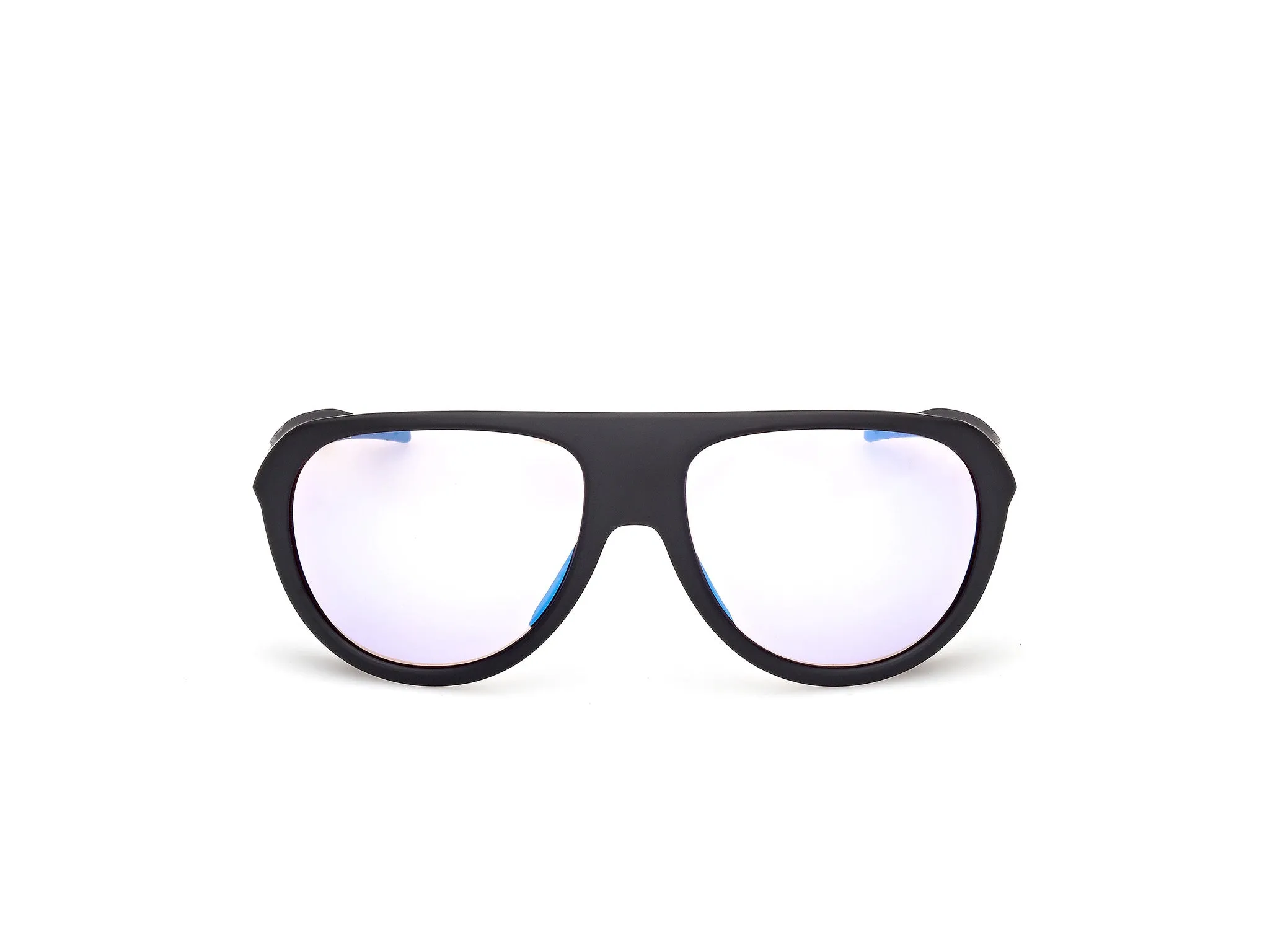 Adidas Sport SP0110 02X Occhiali da sole Iniettato Nero Blu Pilot Fotocromatiche - immagine 2