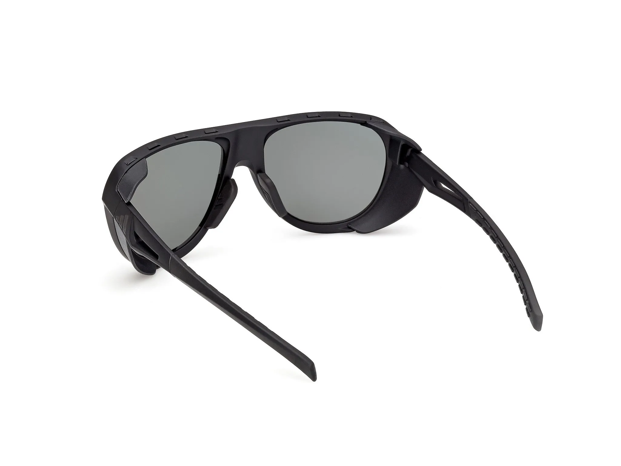 Adidas Sport SP0110 02D Occhiali da sole Iniettato Nero Fumo Pilot Polarizzata - immagine 4