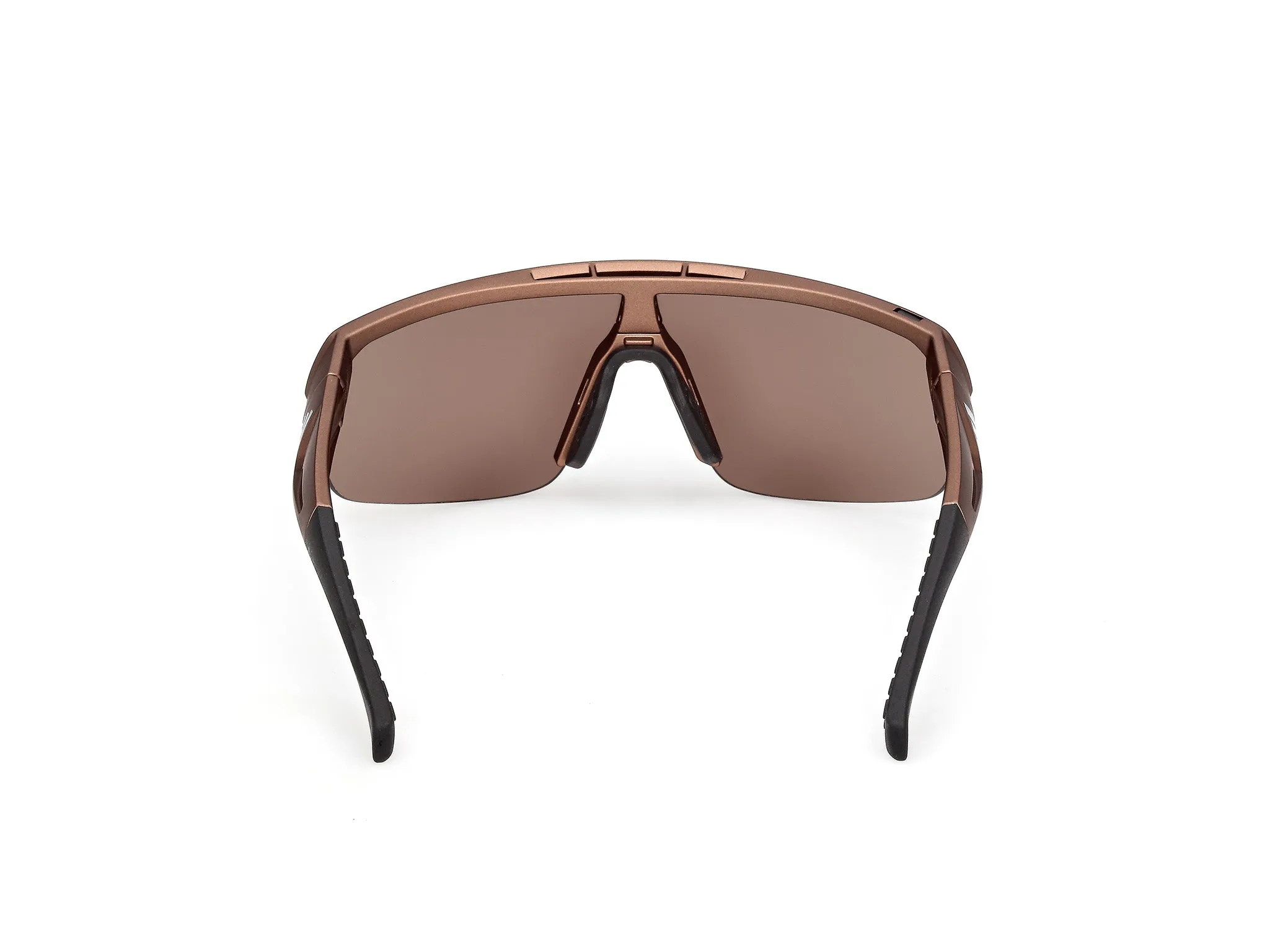 Adidas Sport SP0109 49G Occhiali da sole Iniettato Marrone Marrone Maschera Normale - immagine 4
