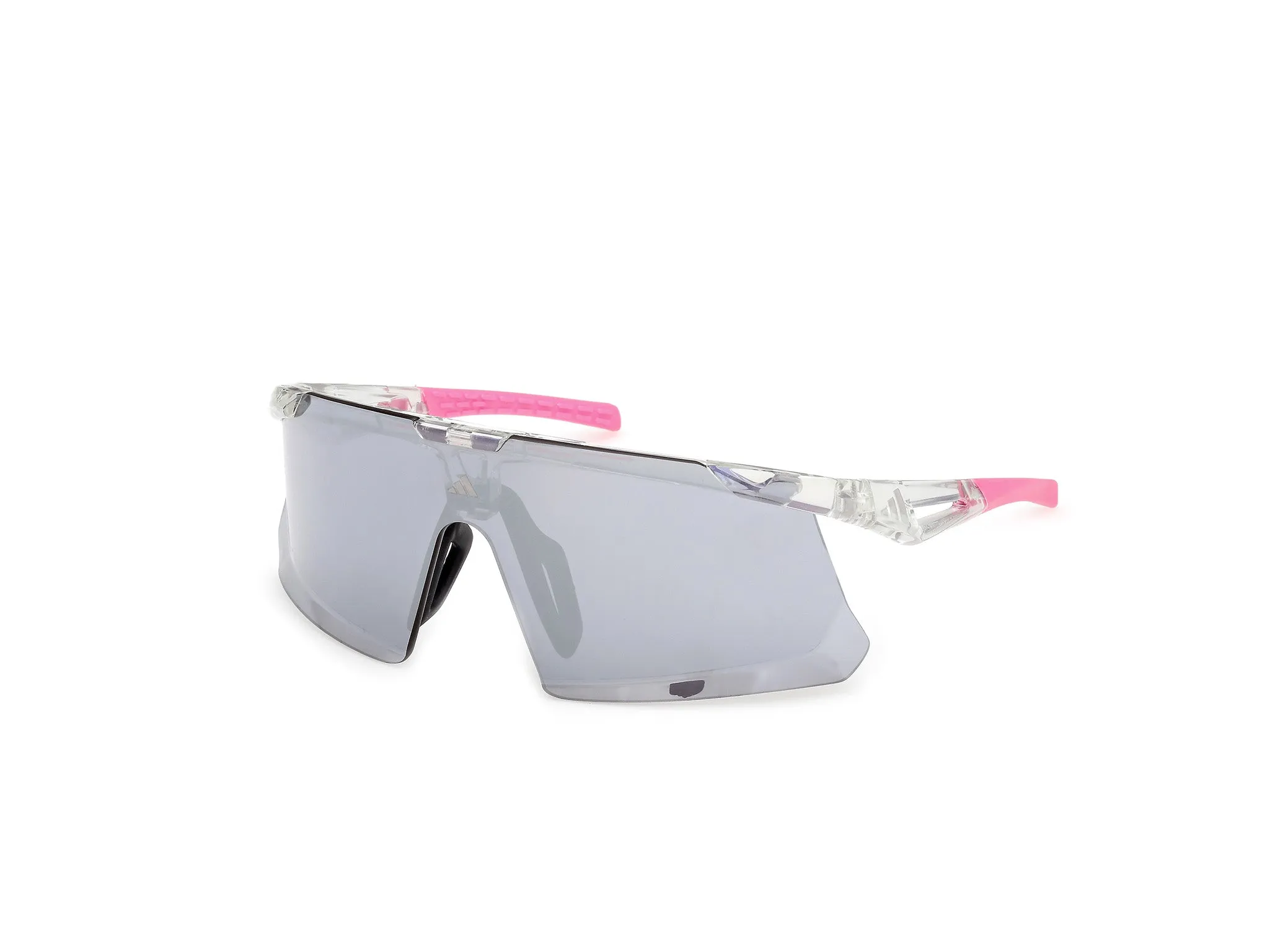 Adidas Sport SP0107 ADIDAS DUNAMIS EVO-S 26C Occhiali da sole Iniettato Trasparente Fumo Maschera Normale - immagine 1