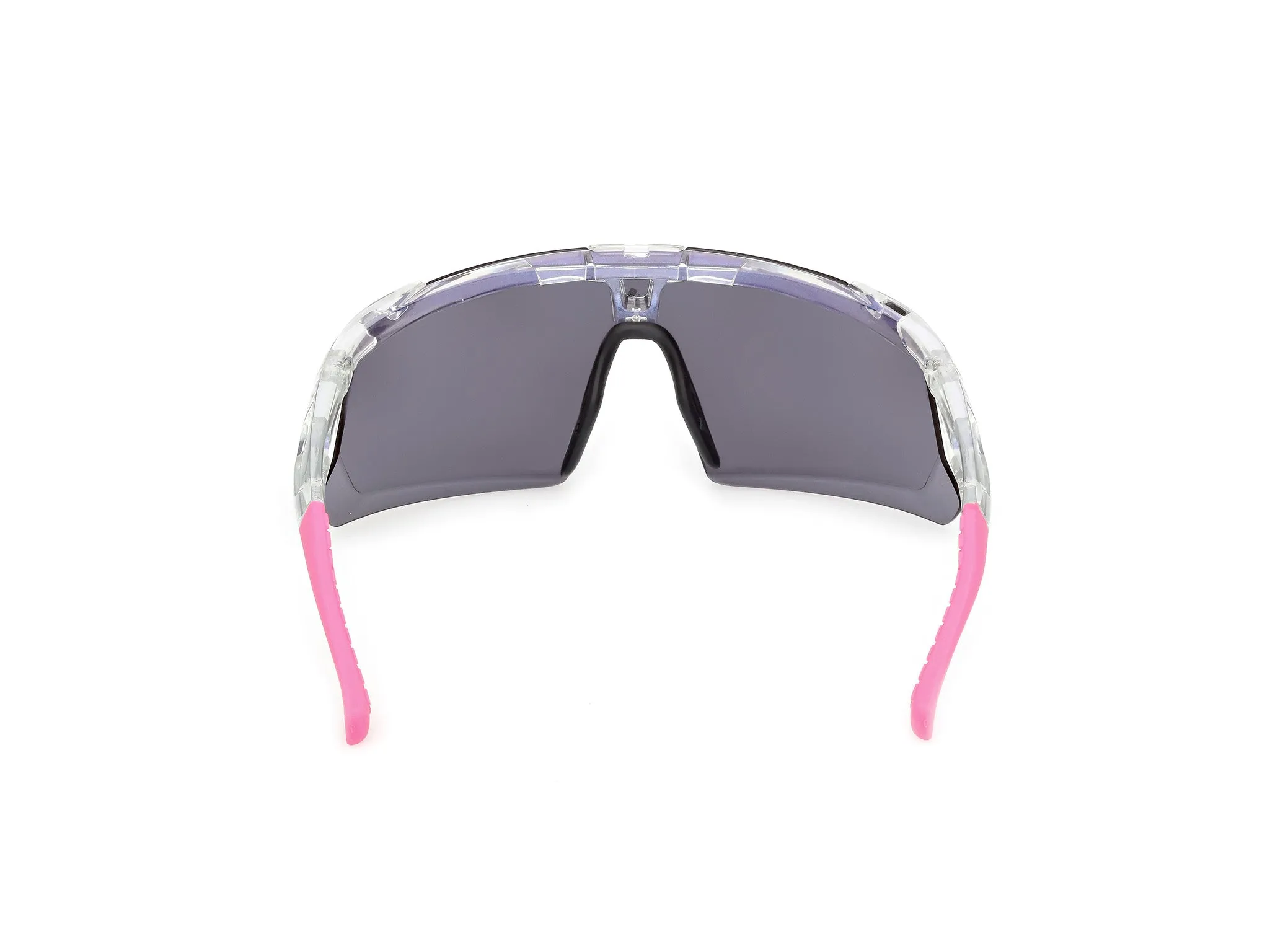 Adidas Sport SP0107 ADIDAS DUNAMIS EVO-S 26C Occhiali da sole Iniettato Trasparente Fumo Maschera Normale - immagine 4