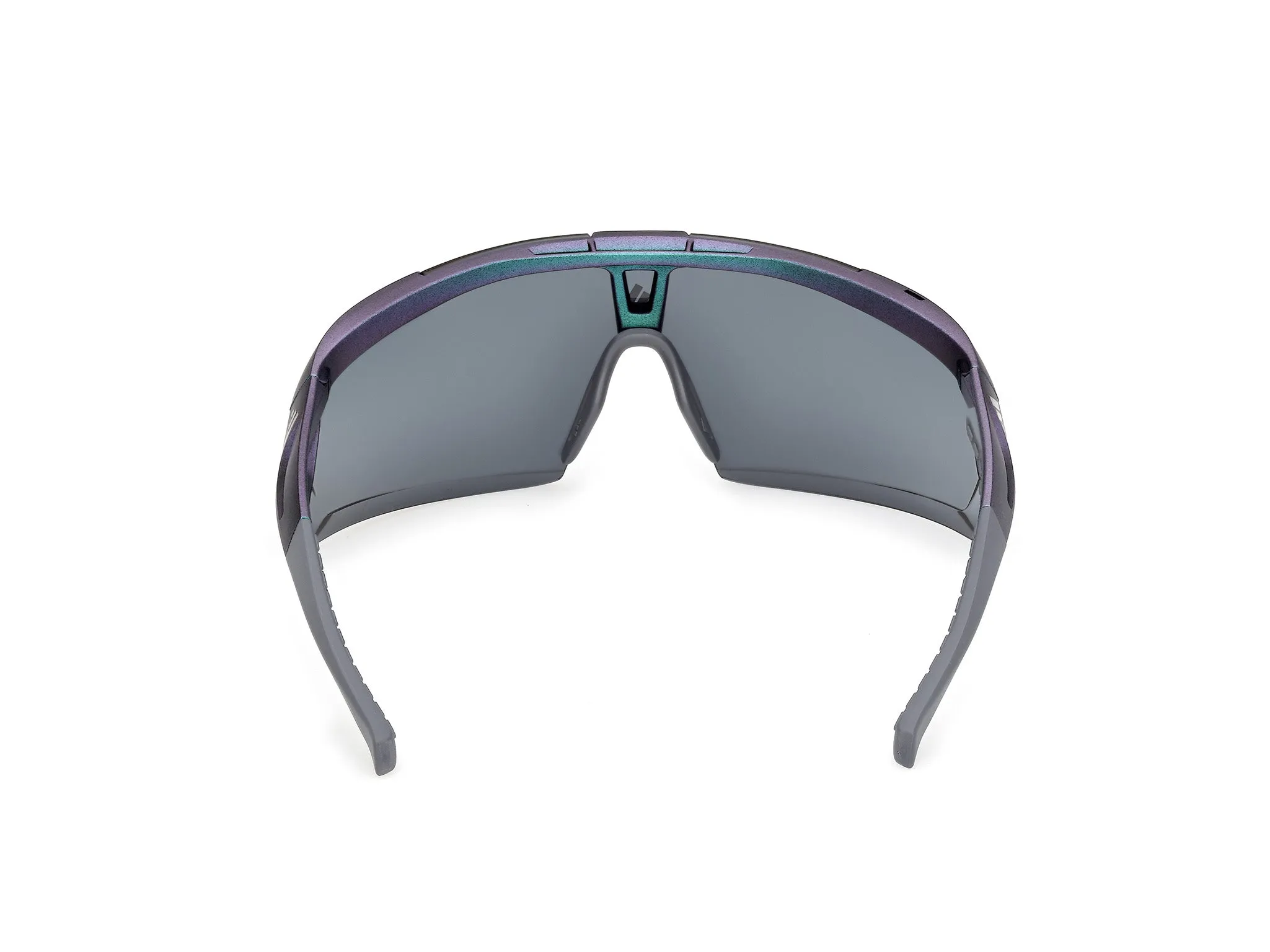 Adidas Sport SP0106 ADIDAS DUNAMIS EVO 97A Occhiali da sole Iniettato Verde Fumo Maschera Normale - immagine 4
