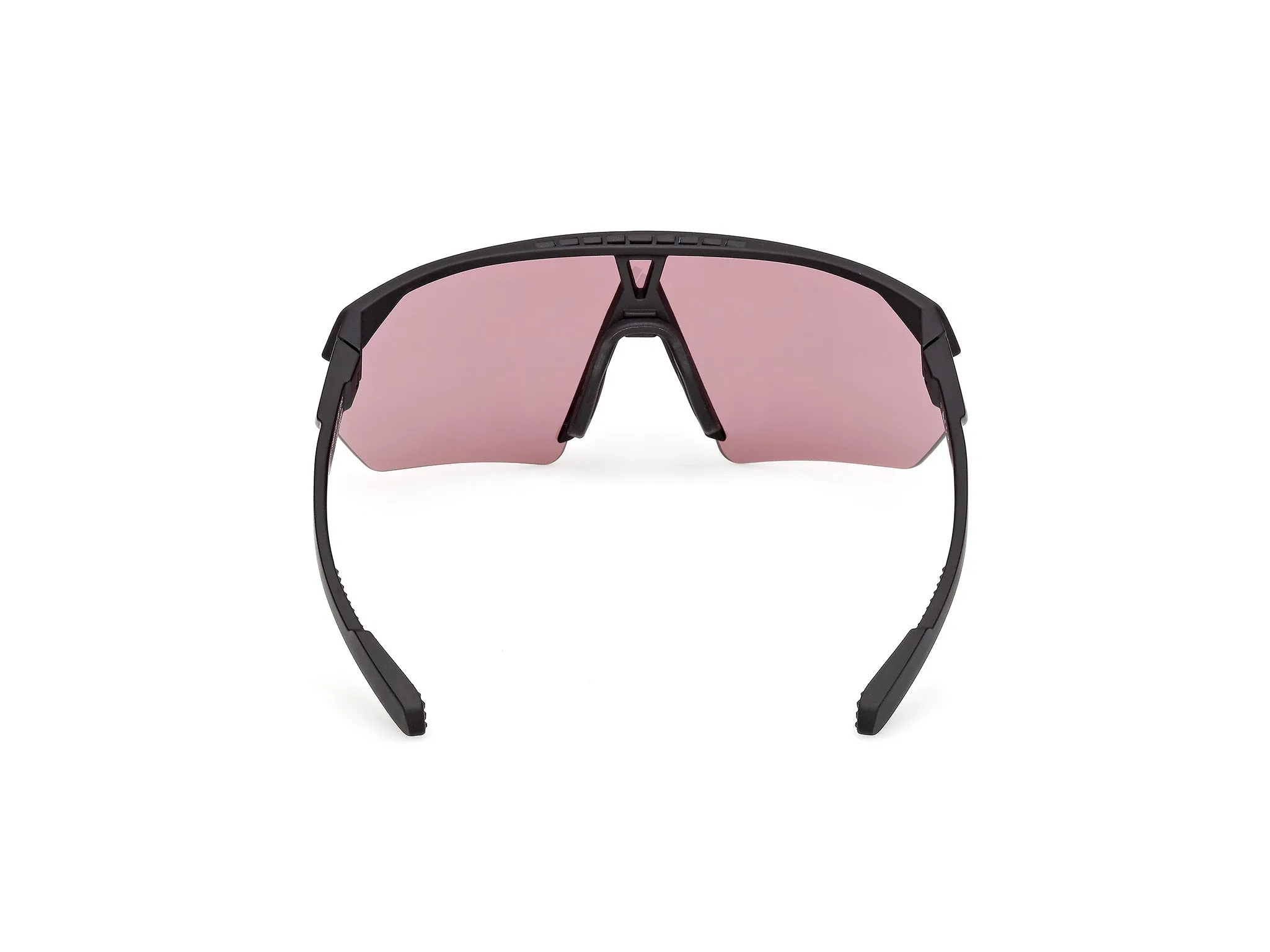 Adidas Sport SP0076 ANEMOS OG S 02Z Occhiali da sole Iniettato Nero Viola Maschera Normale - immagine 4