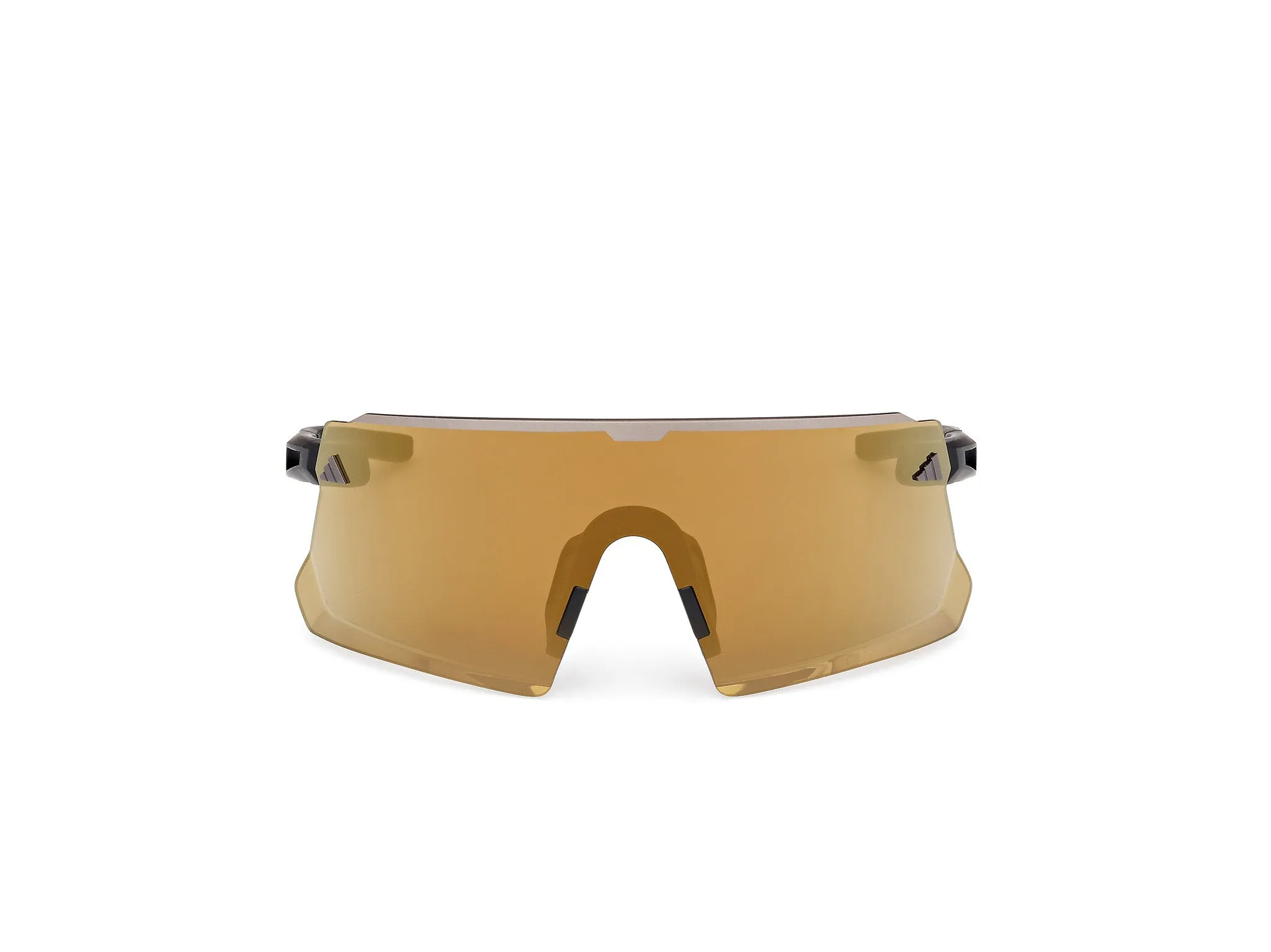 Adidas Sport SP0114 ADIDAS DUNAMIS PRO S 02G Occhiali da sole Iniettato Nero Marrone Maschera Normale - immagine 2