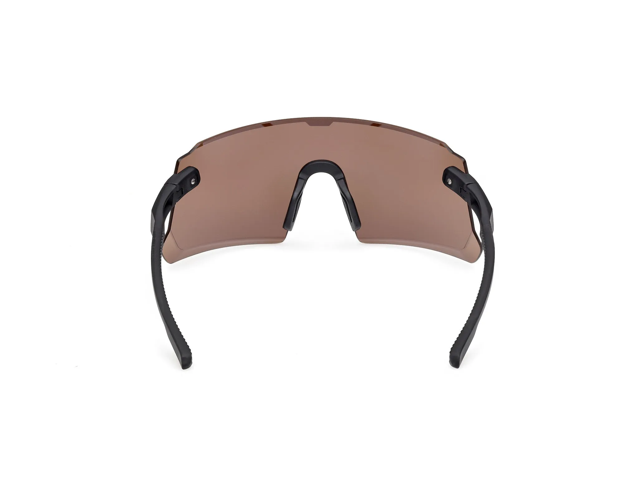 Adidas Sport SP0114 ADIDAS DUNAMIS PRO S 02G Occhiali da sole Iniettato Nero Marrone Maschera Normale - immagine 4