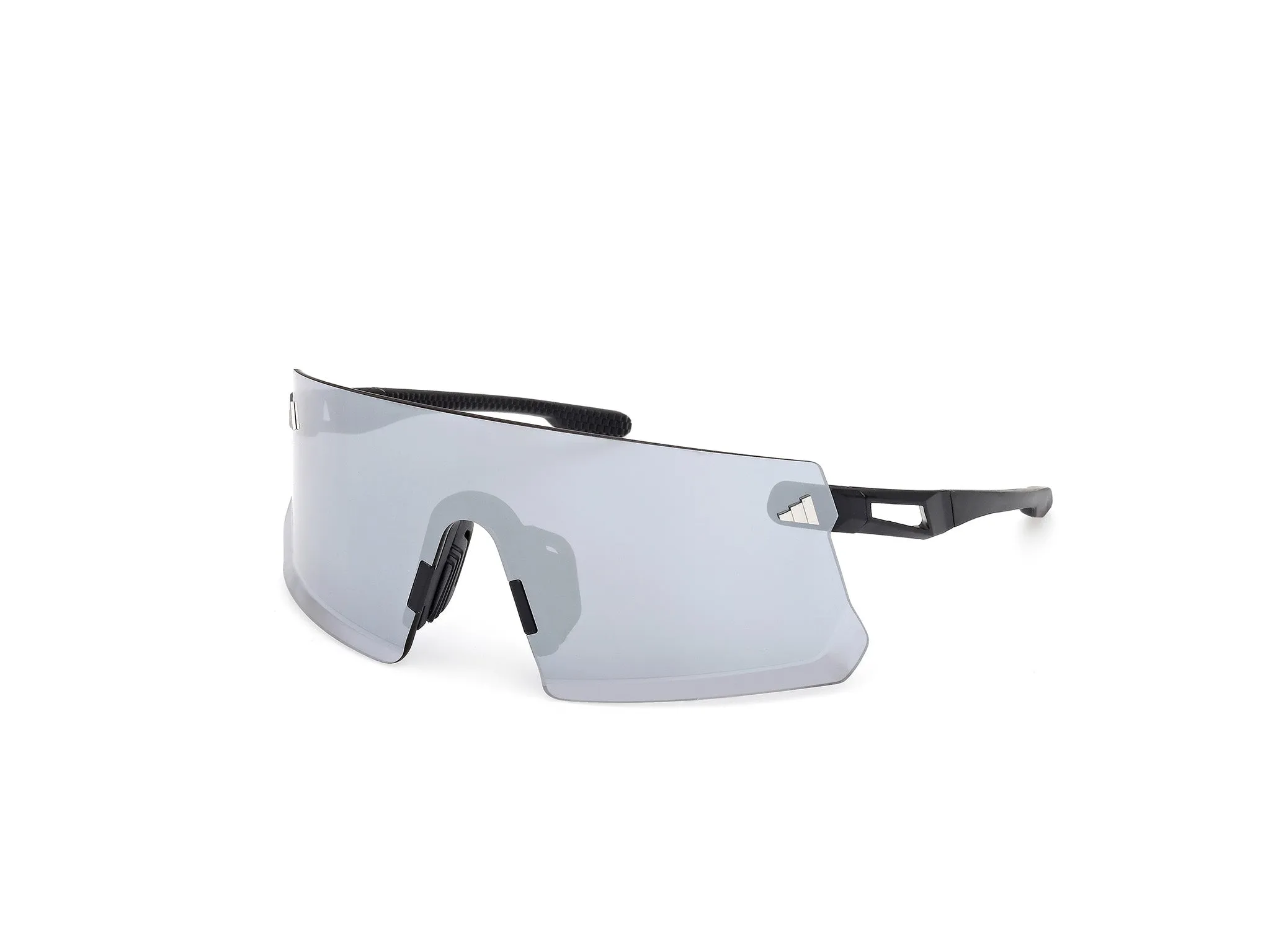 Adidas Sport SP0113 ADIDAS DUNAMIS S 02C Occhiali da sole Iniettato Nero Fumo Maschera Normale - immagine 1
