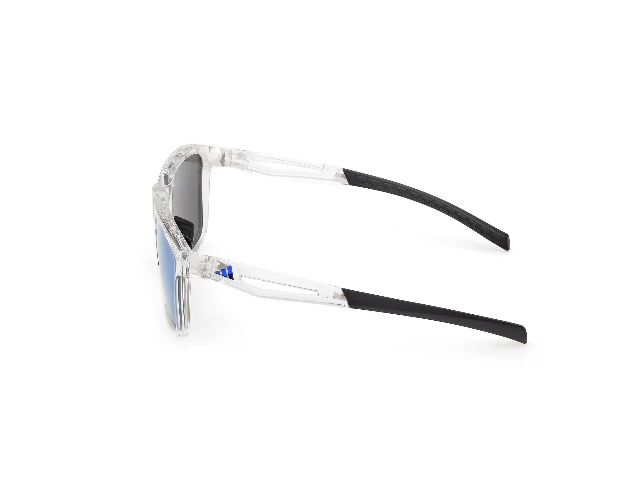 Adidas Sport SP0111 26X Occhiali da sole Iniettato Trasparente Blu Squadrata Normale - immagine 3