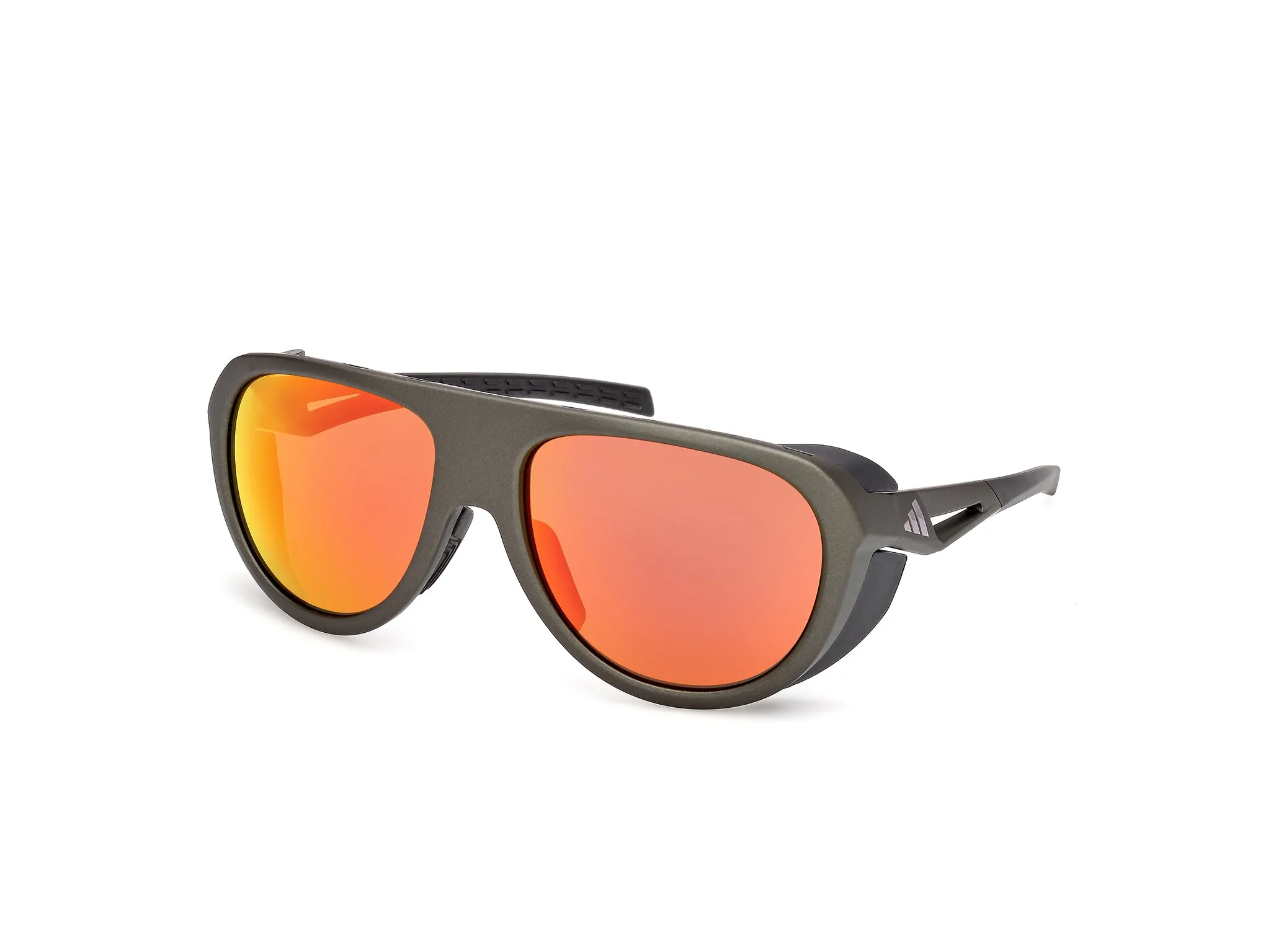 Adidas Sport SP0110 97L Occhiali da sole Iniettato Verde Roviex Pilot Normale - immagine 1