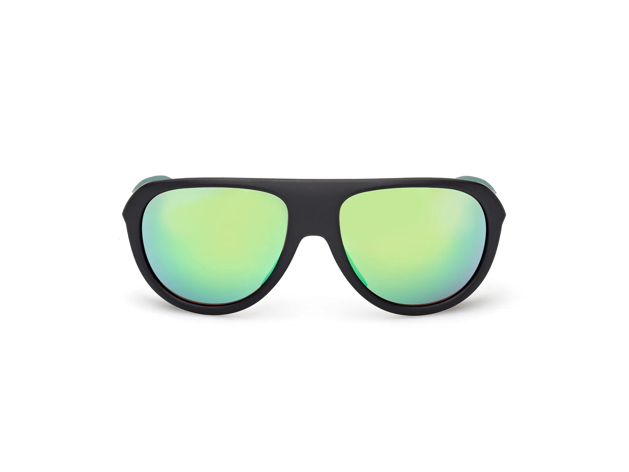 Adidas Sport SP0110 02Q Occhiali da sole Iniettato Nero Verde Pilot Normale - immagine 2