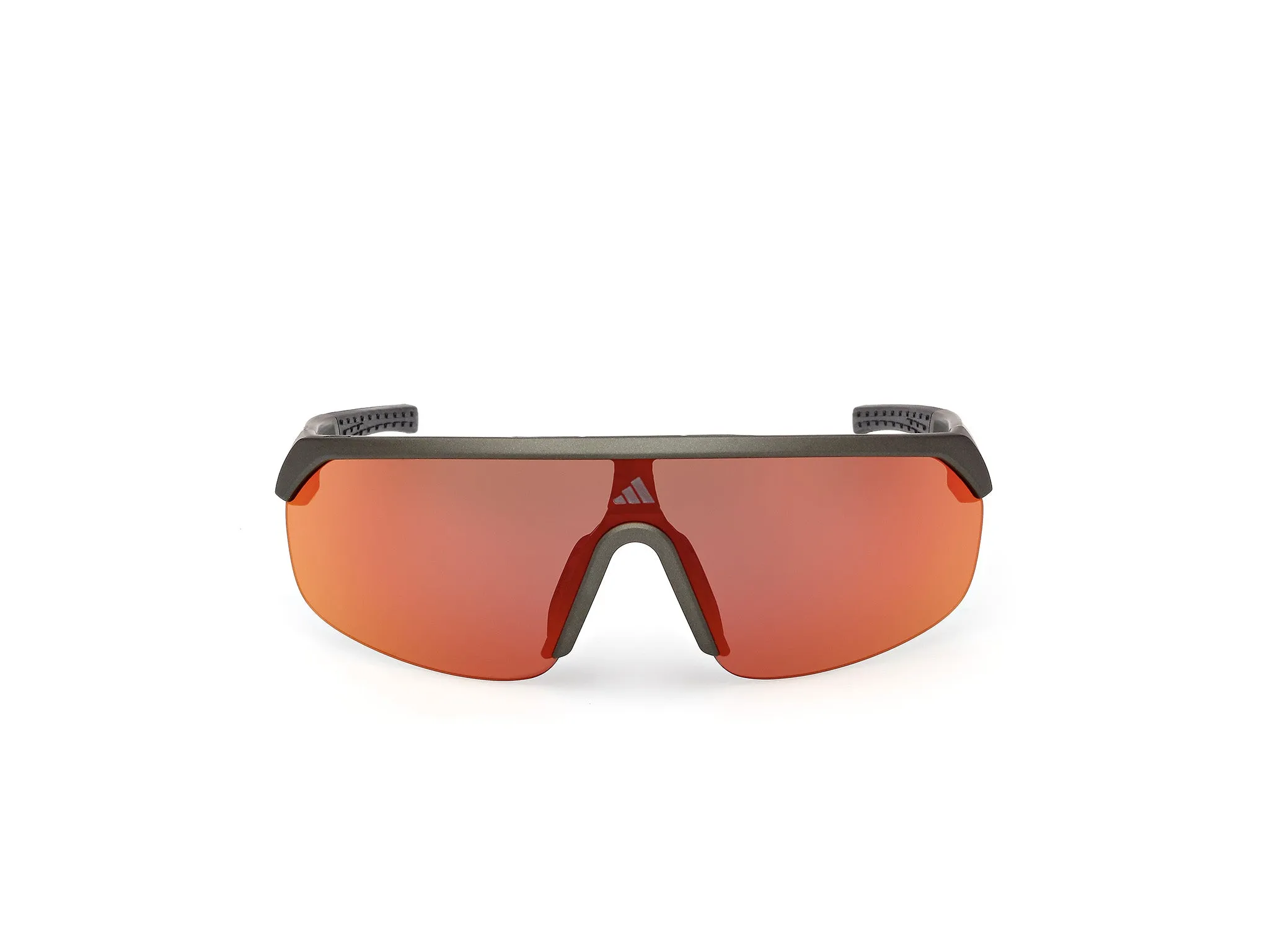 Adidas Sport SP0109 97L Occhiali da sole Iniettato Verde Roviex Maschera Normale - immagine 2
