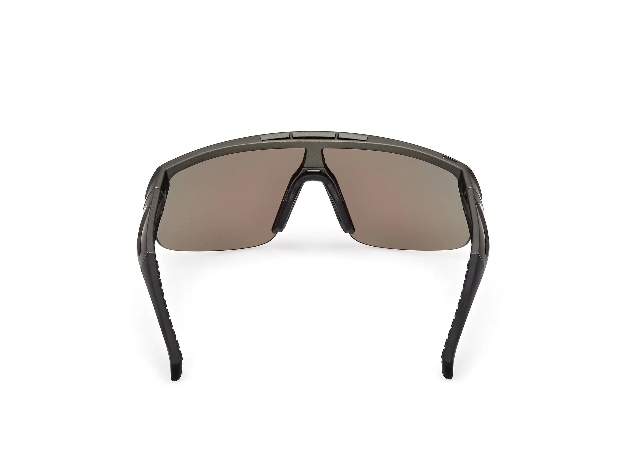 Adidas Sport SP0109 97L Occhiali da sole Iniettato Verde Roviex Maschera Normale - immagine 4