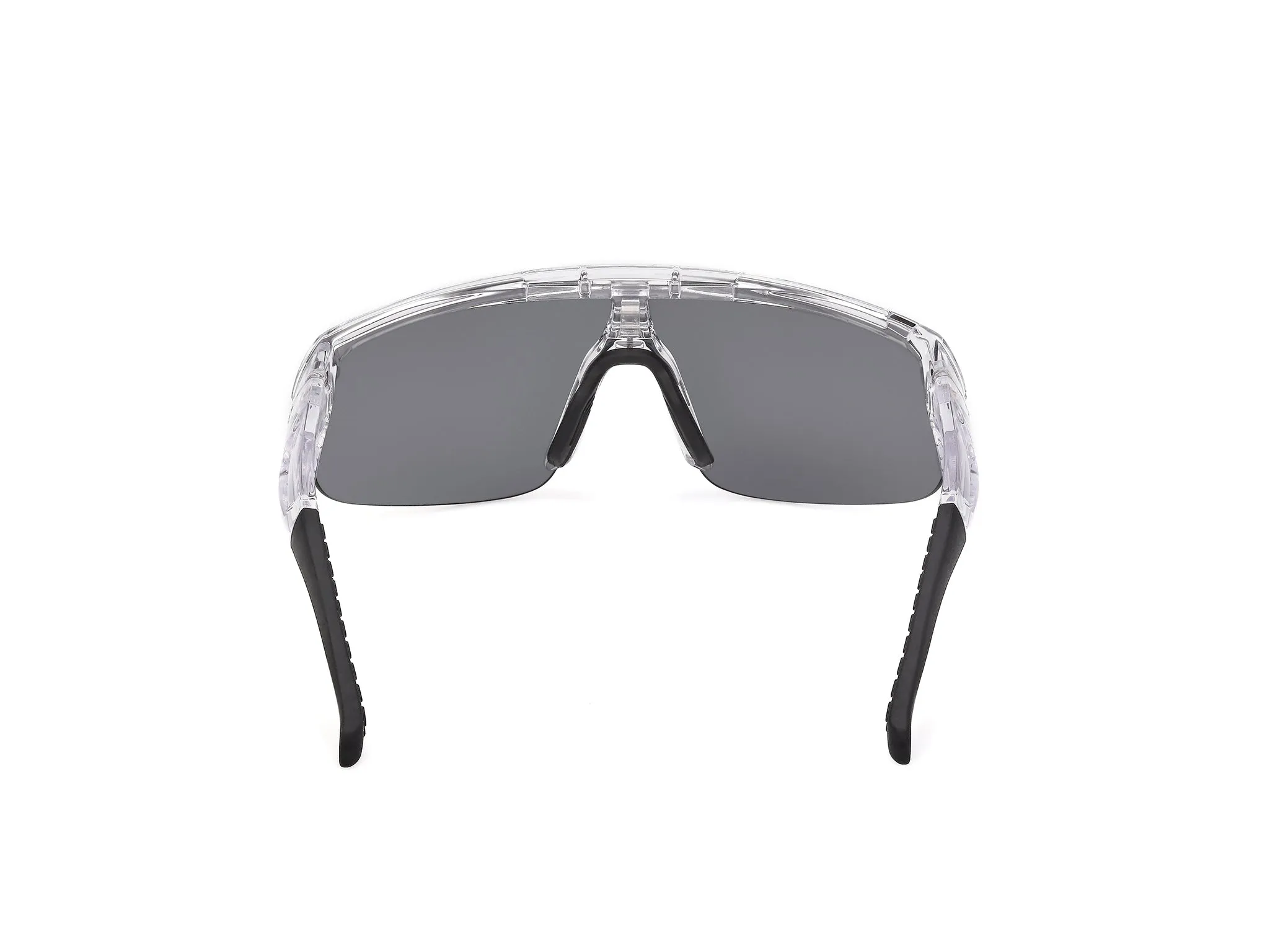 Adidas Sport SP0109 26C Occhiali da sole Iniettato Trasparente Fumo Maschera Normale - immagine 4