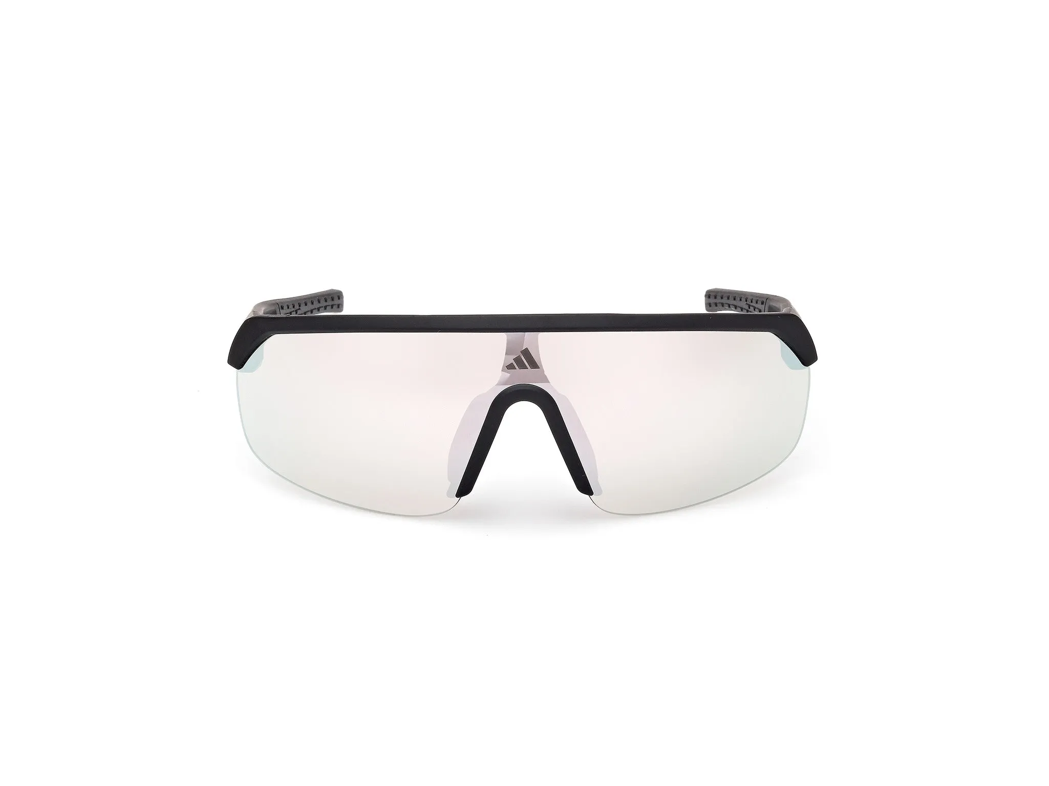 Adidas Sport SP0109 02G Occhiali da sole Iniettato Nero Marrone Maschera Normale - immagine 2