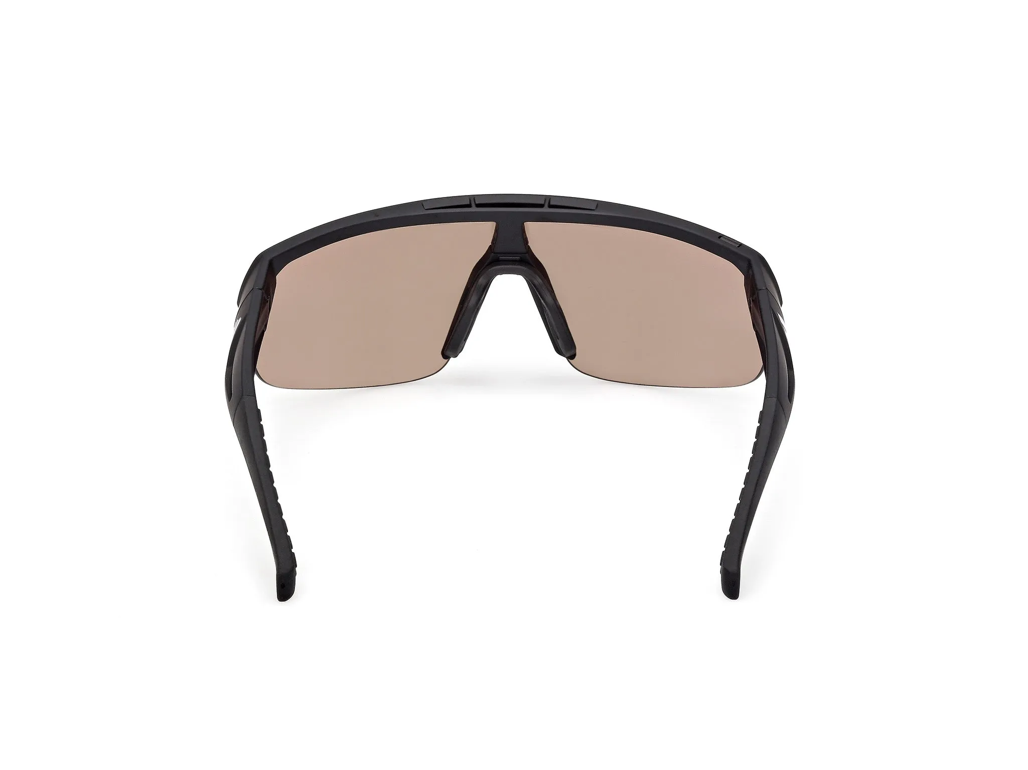 Adidas Sport SP0109 02G Occhiali da sole Iniettato Nero Marrone Maschera Normale - immagine 4