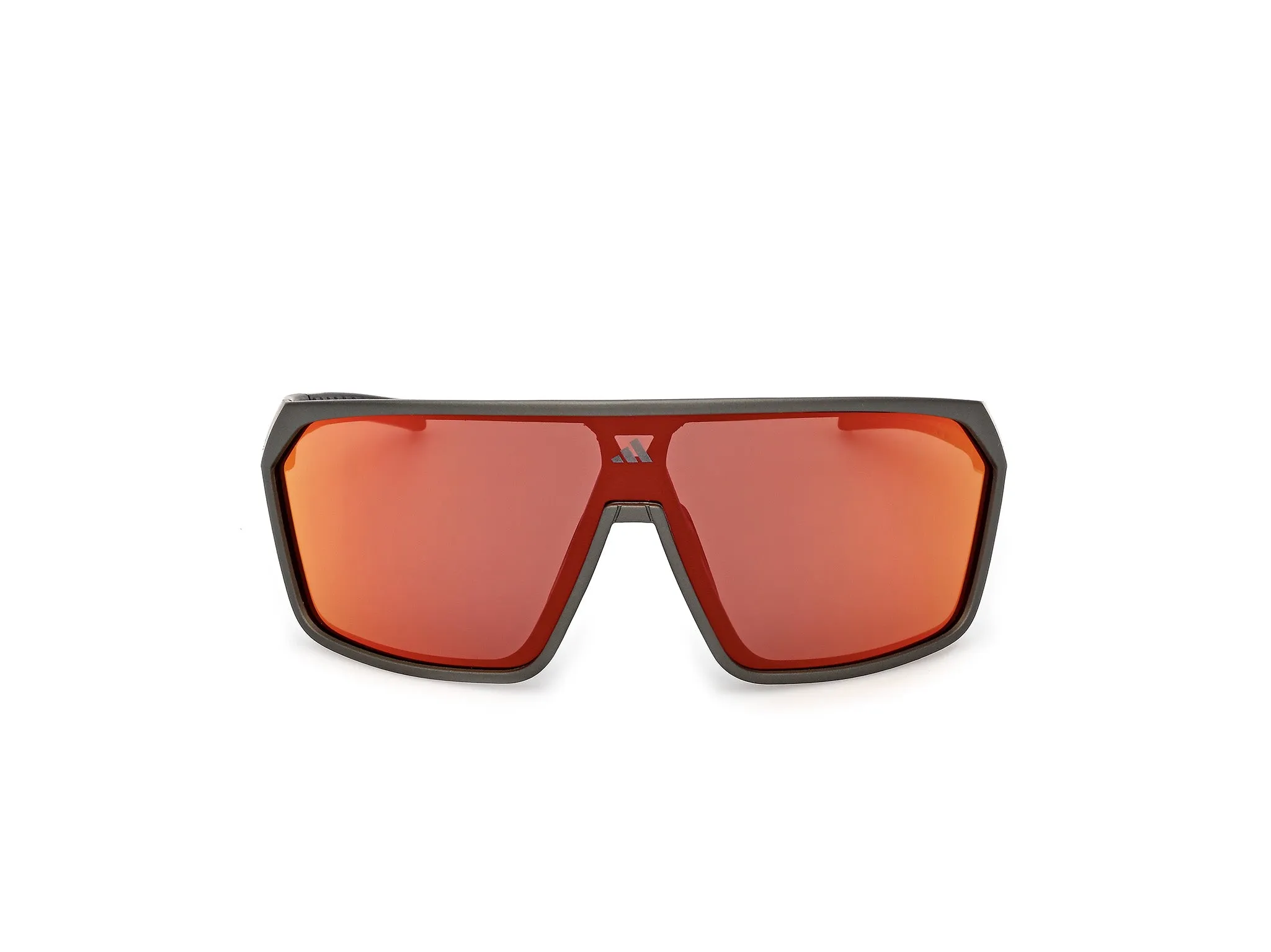Adidas Sport SP0108 97L Occhiali da sole Iniettato Verde Roviex Maschera Normale - immagine 2