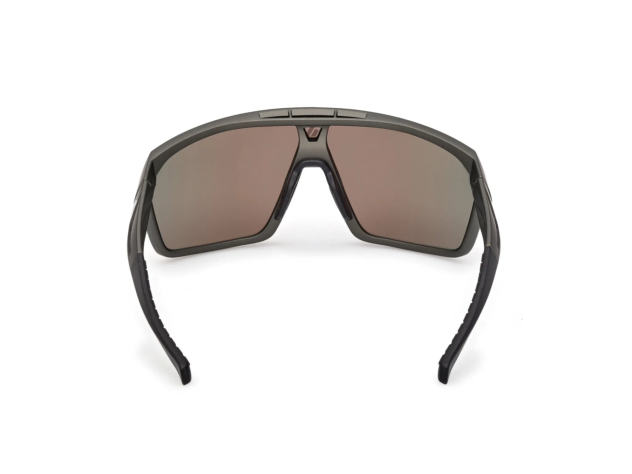 Adidas Sport SP0108 97L Occhiali da sole Iniettato Verde Roviex Maschera Normale - immagine 4