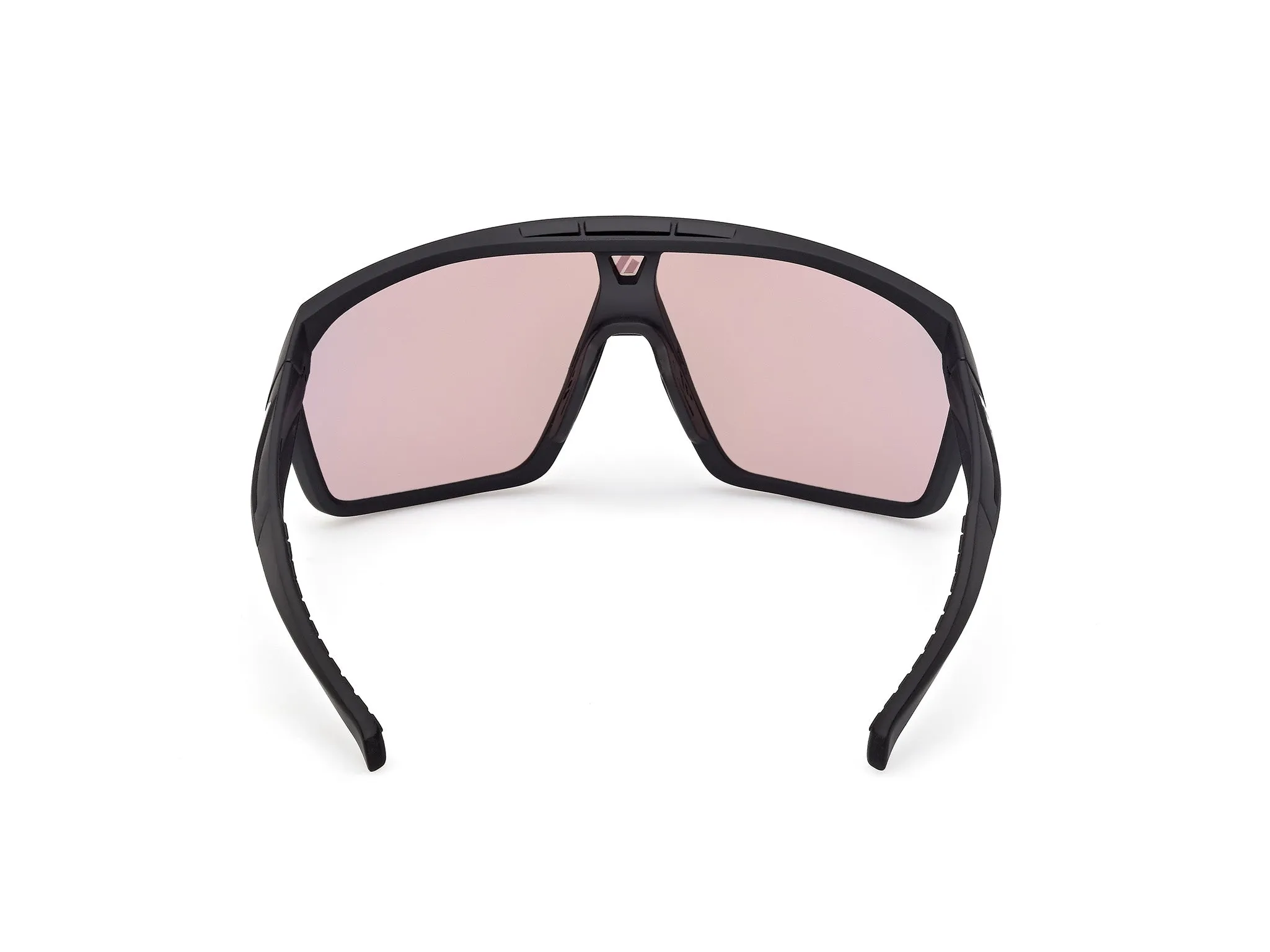 Adidas Sport SP0108 02Z Occhiali da sole Iniettato Nero Viola Maschera Normale - immagine 4