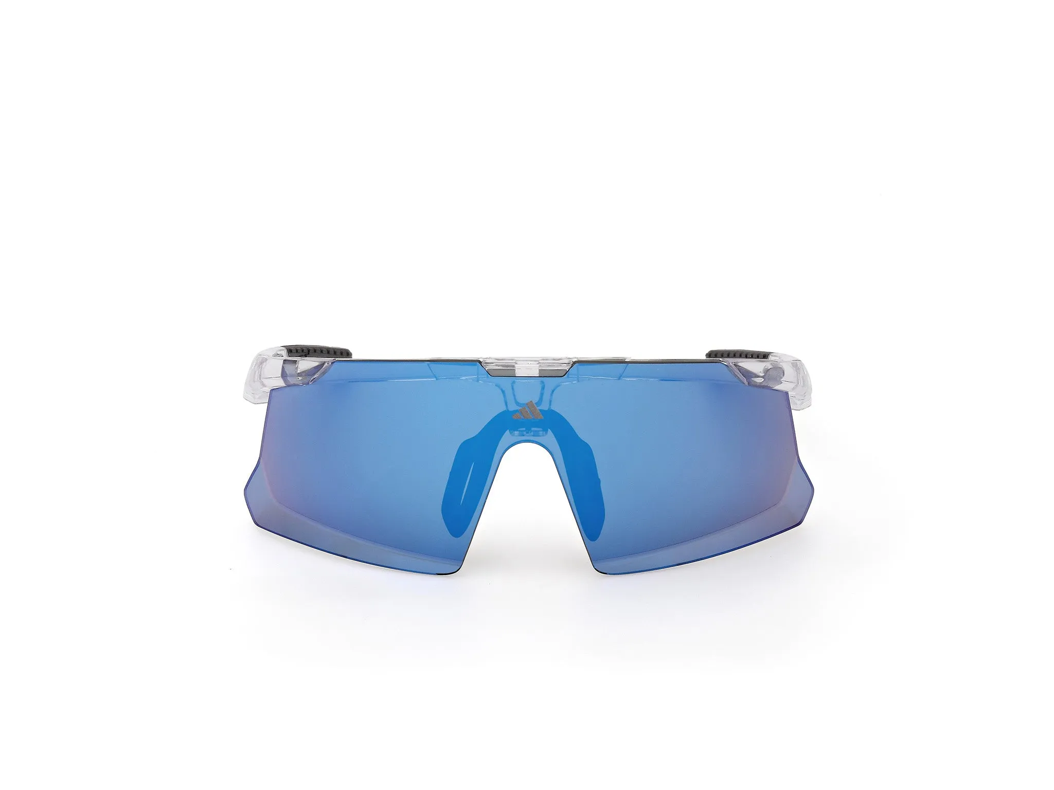 Adidas Sport SP0107 ADIDAS DUNAMIS EVO-S 26X Occhiali da sole Iniettato Trasparente Blu Maschera Normale - immagine 2