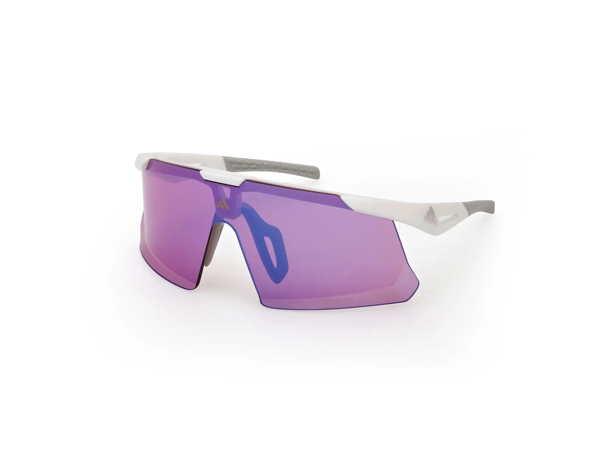Adidas Sport SP0107 ADIDAS DUNAMIS EVO-S 21Z Occhiali da sole Iniettato Bianco Viola Maschera Normale - immagine 1