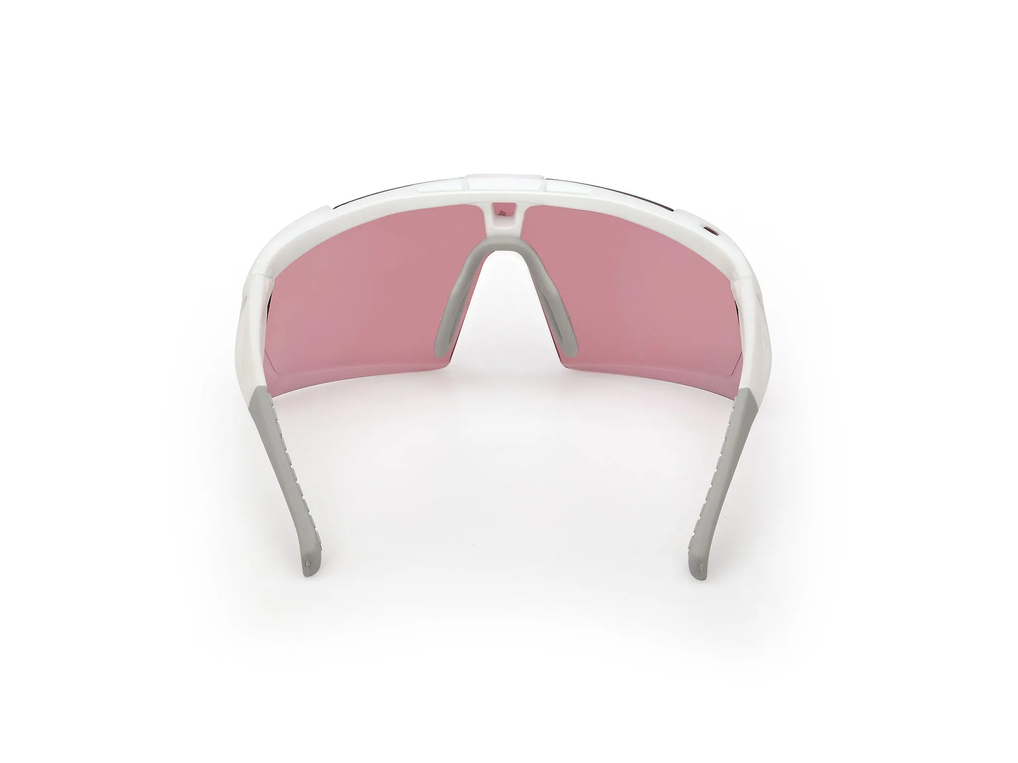 Adidas Sport SP0107 ADIDAS DUNAMIS EVO-S 21Z Occhiali da sole Iniettato Bianco Viola Maschera Normale - immagine 4