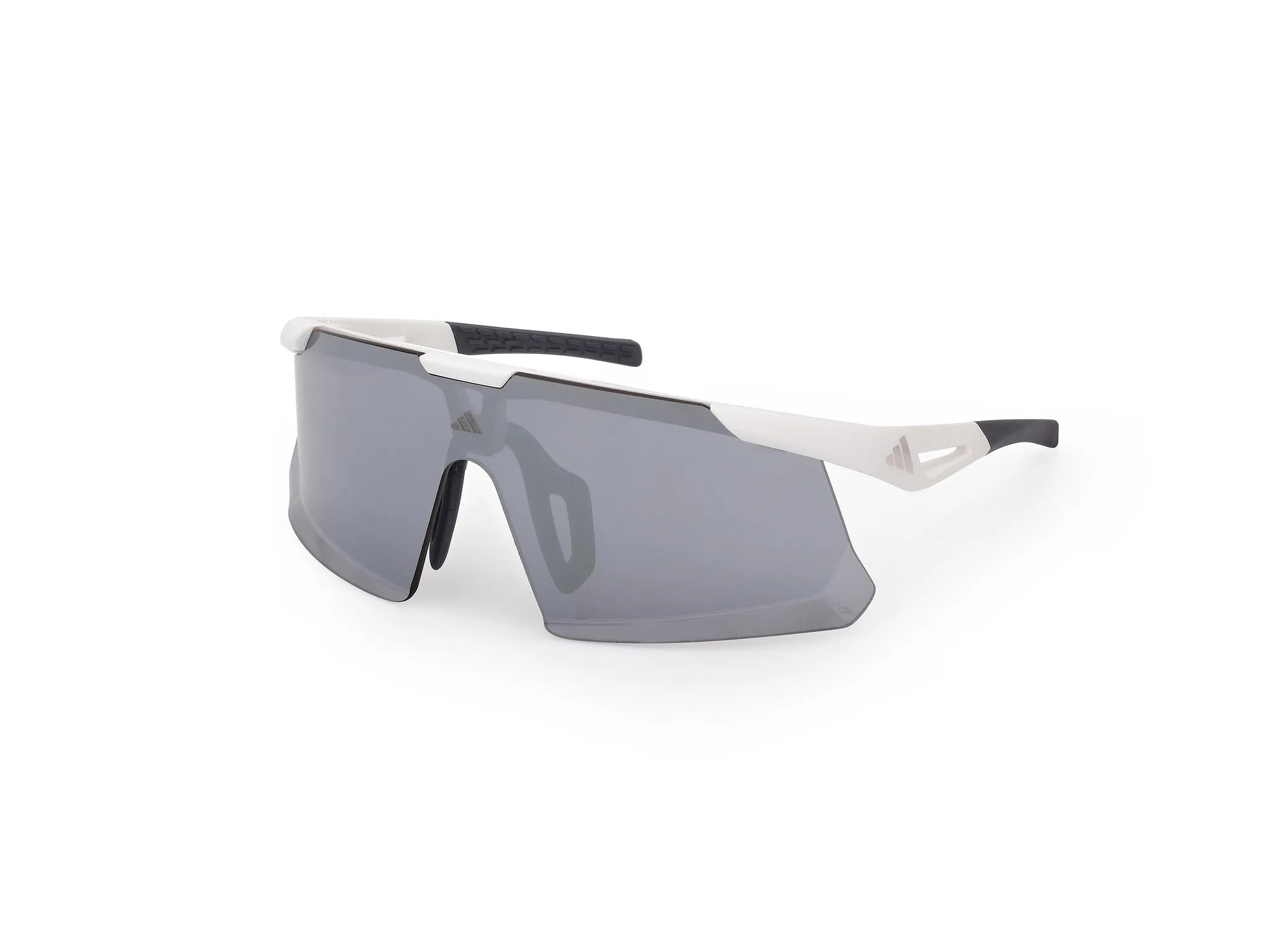 Adidas Sport SP0107 ADIDAS DUNAMIS EVO-S 21C Occhiali da sole Iniettato Bianco Fumo Maschera Normale - immagine 1