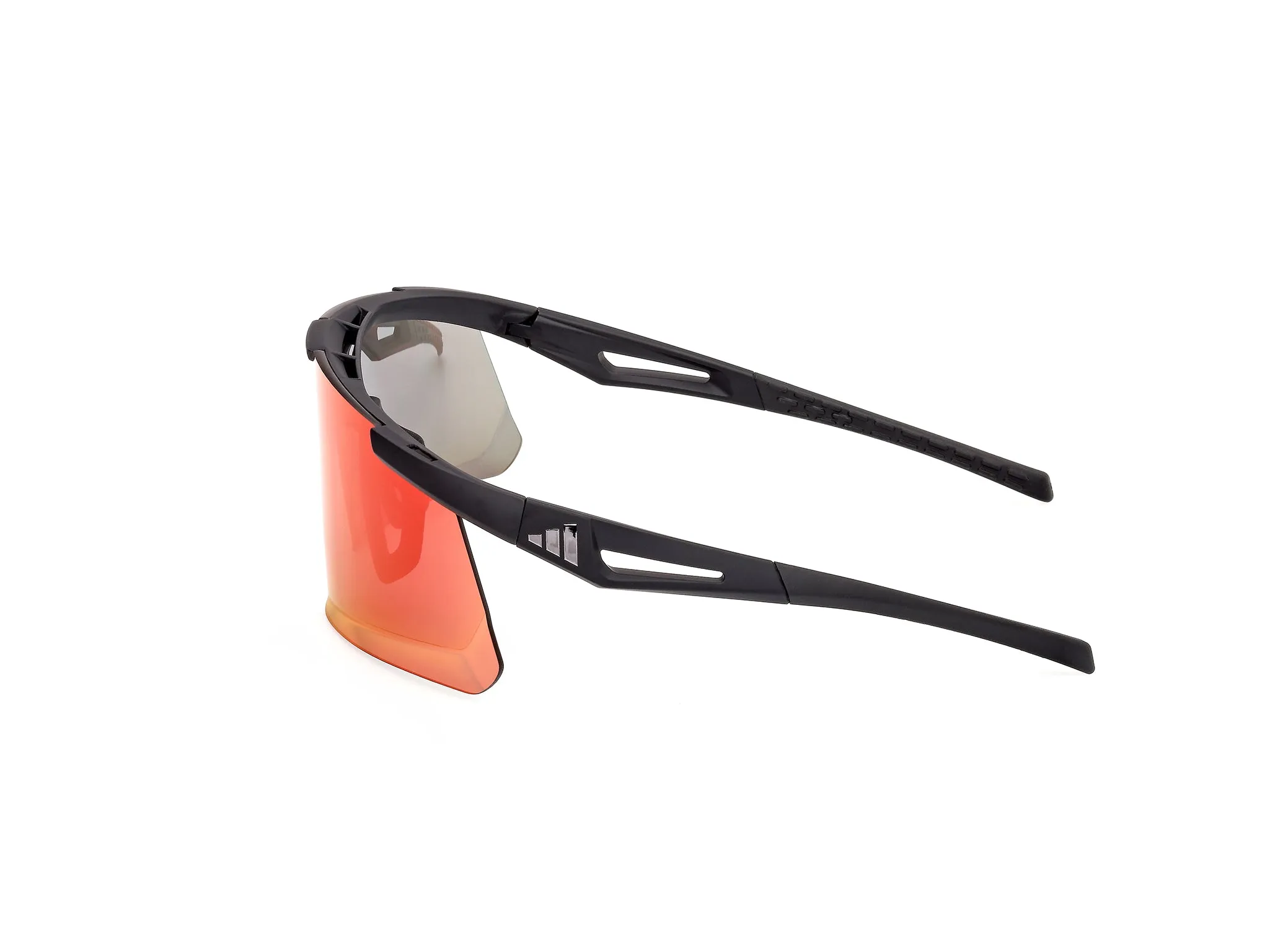 Adidas Sport SP0107 ADIDAS DUNAMIS EVO-S 02L Occhiali da sole Iniettato Nero Roviex Maschera Normale - immagine 3