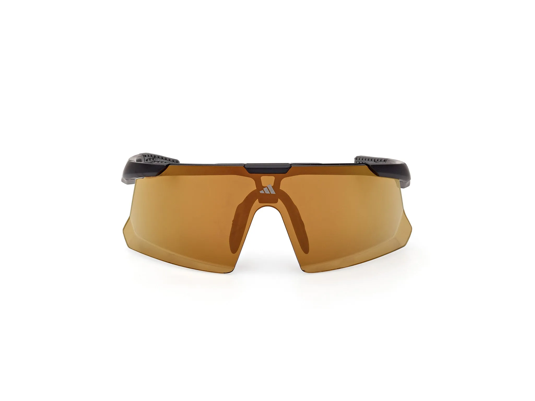 Adidas Sport SP0107 ADIDAS DUNAMIS EVO-S 02G Occhiali da sole Iniettato Nero Marrone Maschera Normale - immagine 2