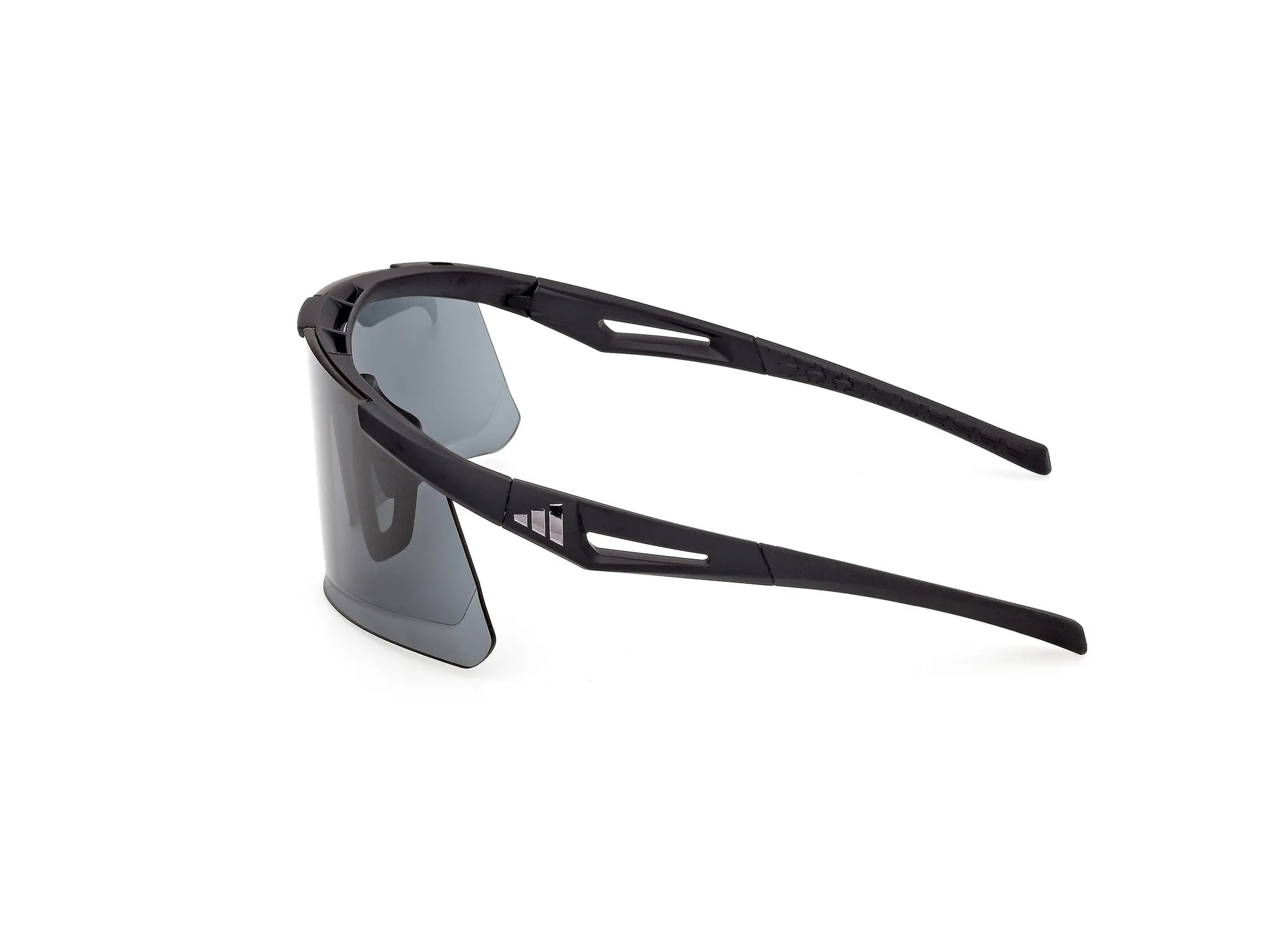 Adidas Sport SP0107 ADIDAS DUNAMIS EVO-S 02A Occhiali da sole Iniettato Nero Fumo Maschera Normale - immagine 3