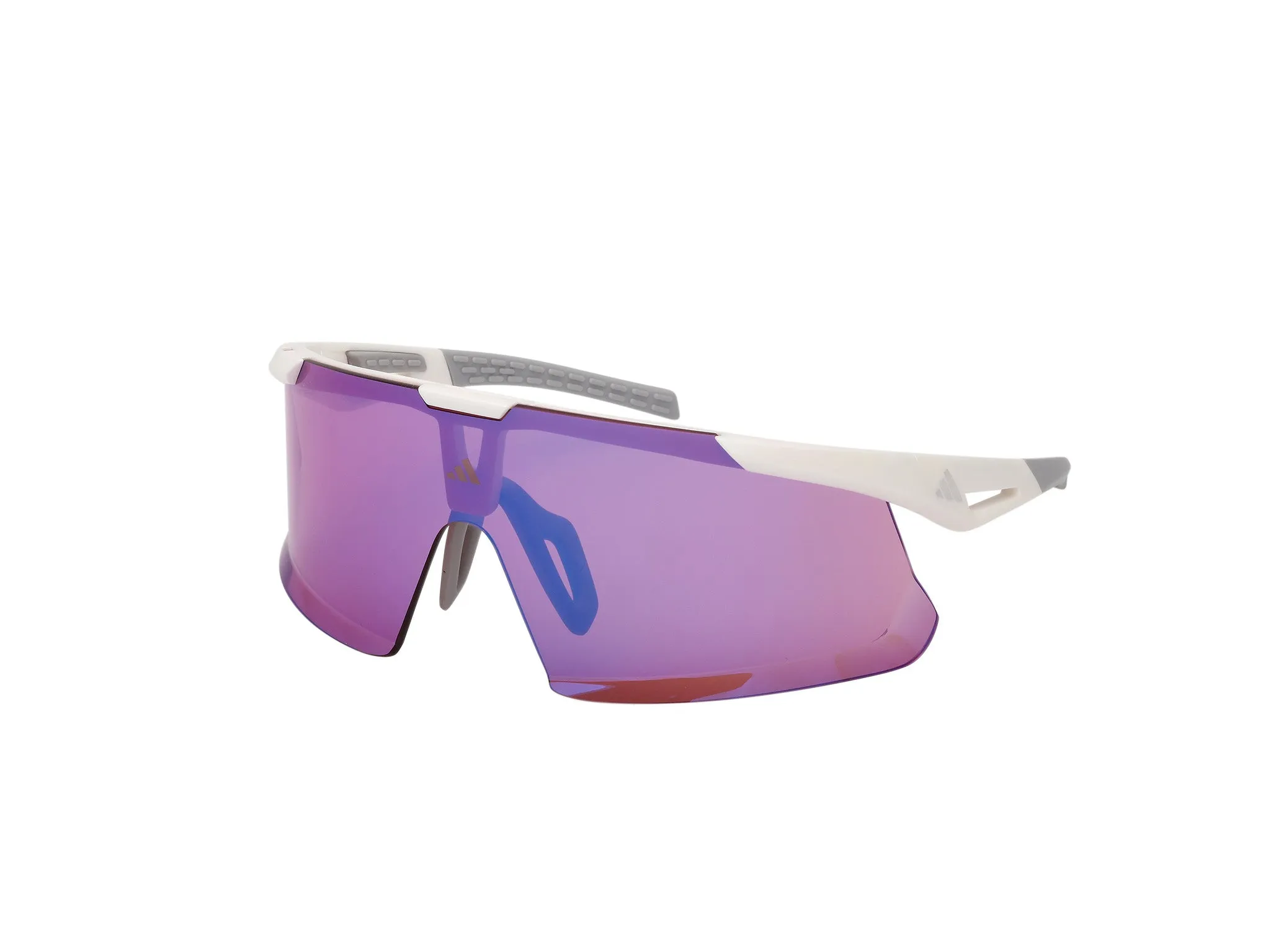 Adidas Sport SP0106 ADIDAS DUNAMIS EVO 21Z Occhiali da sole Iniettato Bianco Viola Maschera Normale - immagine 1