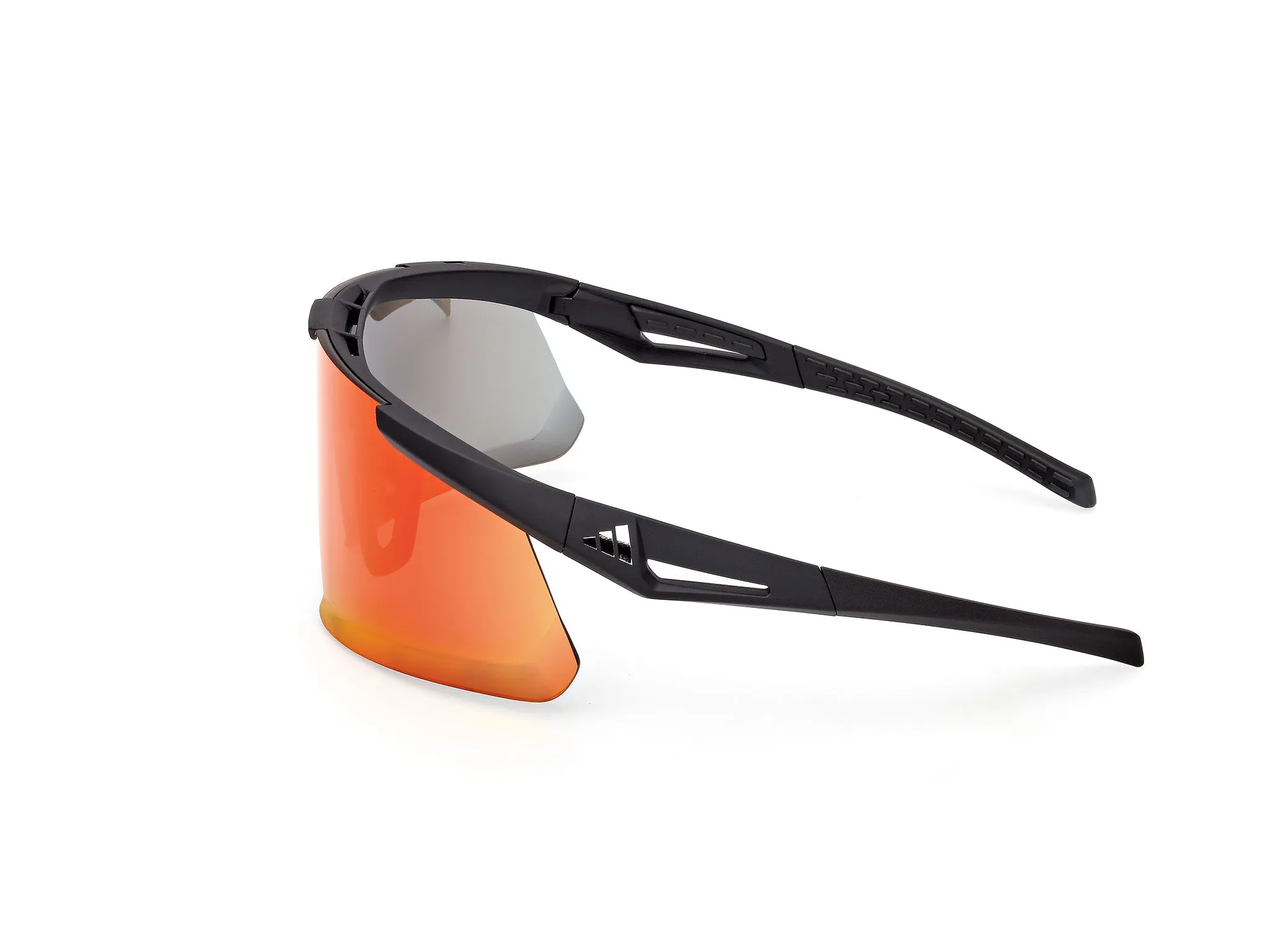 Adidas Sport SP0106 ADIDAS DUNAMIS EVO 02L Occhiali da sole Iniettato Nero Roviex Maschera Normale - immagine 3