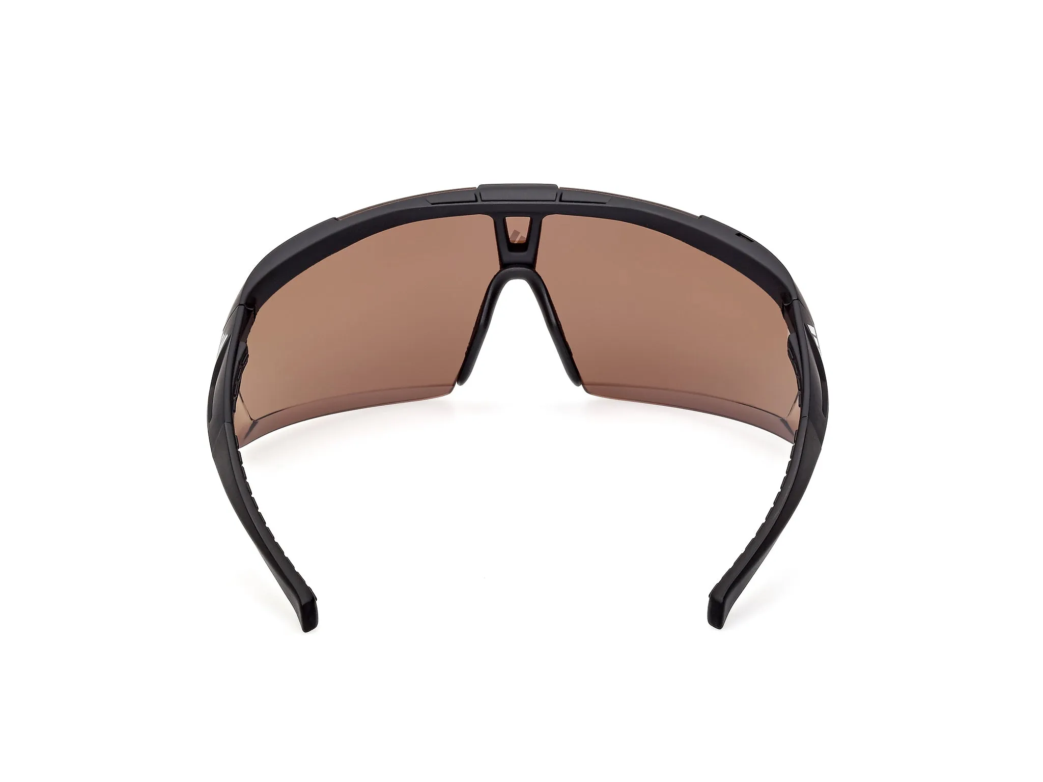 Adidas Sport SP0106 ADIDAS DUNAMIS EVO 02G Occhiali da sole Iniettato Nero Marrone Maschera Normale - immagine 4