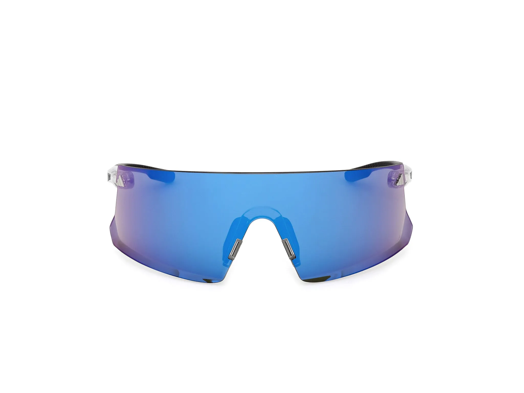 Adidas Sport SP0090 ADIDAS DUNAMIS 26X Occhiali da sole Iniettato Trasparente Blu Maschera Normale - immagine 2