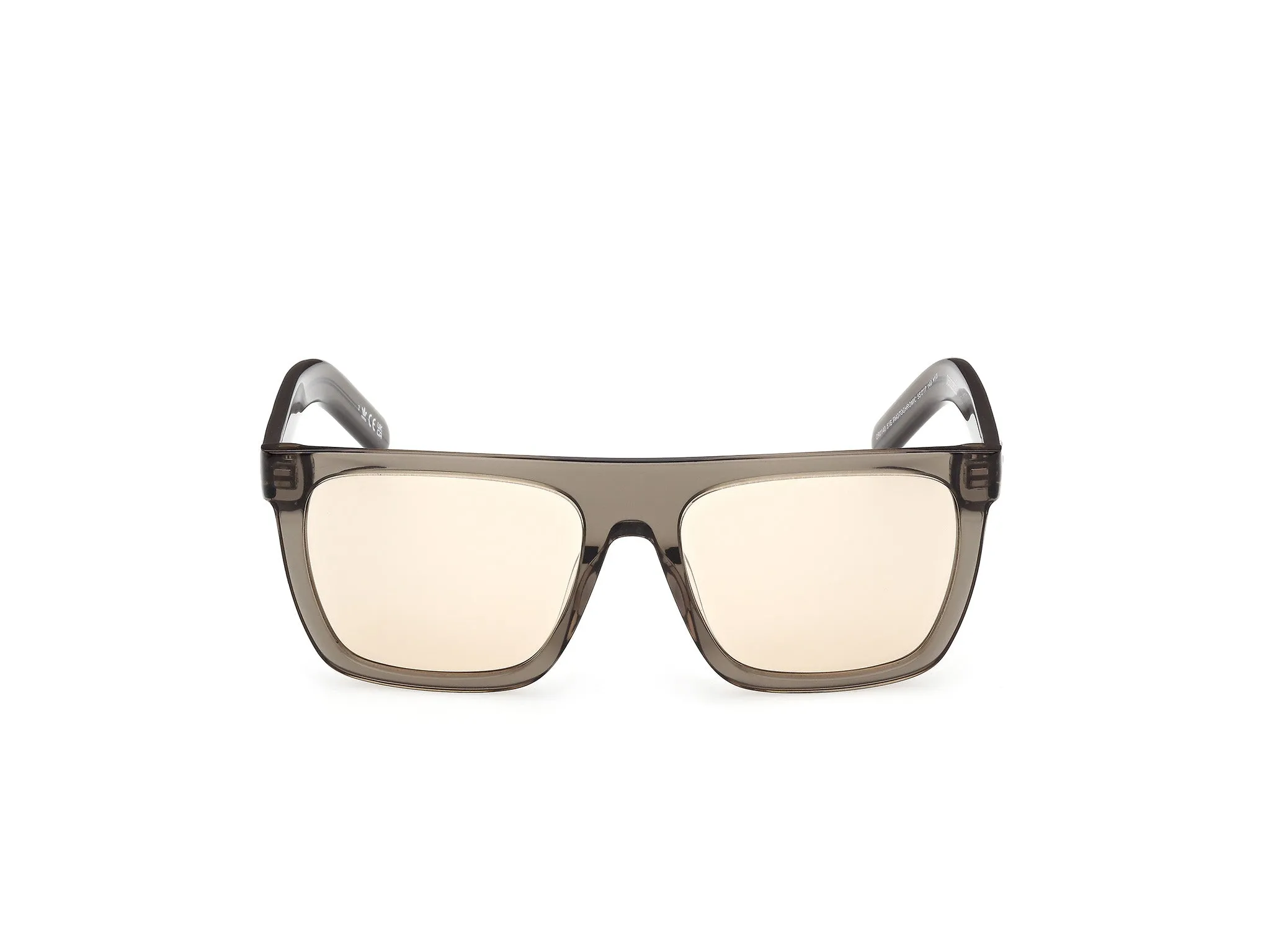 Adidas Sport Unisex Adidas OR0140 51E Occhiali da sole Acetato Grigio Marrone Squadrata Fotocromatiche - immagine 2