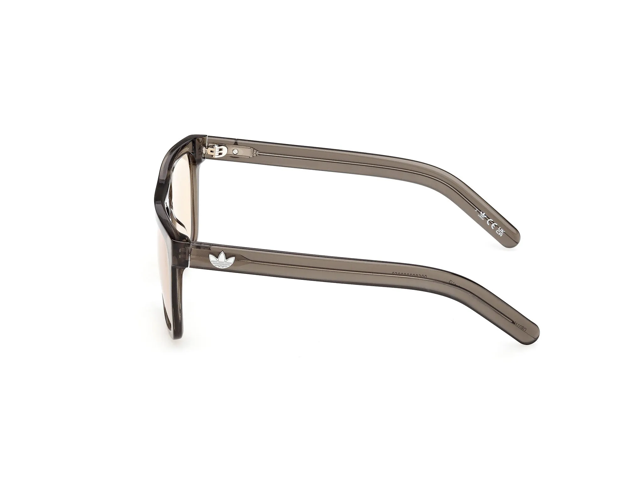 Adidas Sport Unisex Adidas OR0140 51E Occhiali da sole Acetato Grigio Marrone Squadrata Fotocromatiche - immagine 3