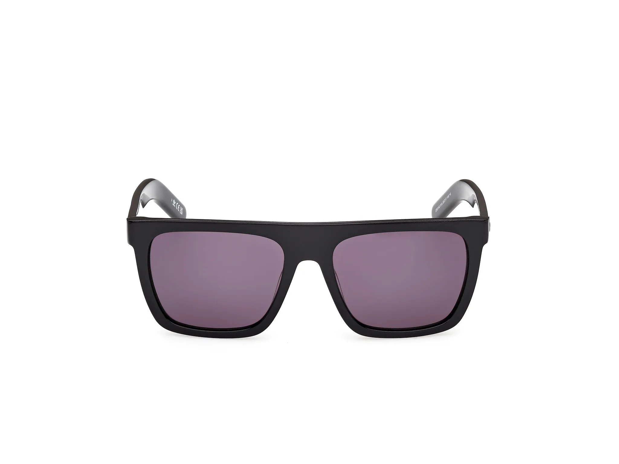 Adidas Sport Unisex Adidas OR0140 01A Occhiali da sole Acetato Nero Verde Squadrata Normale - immagine 2