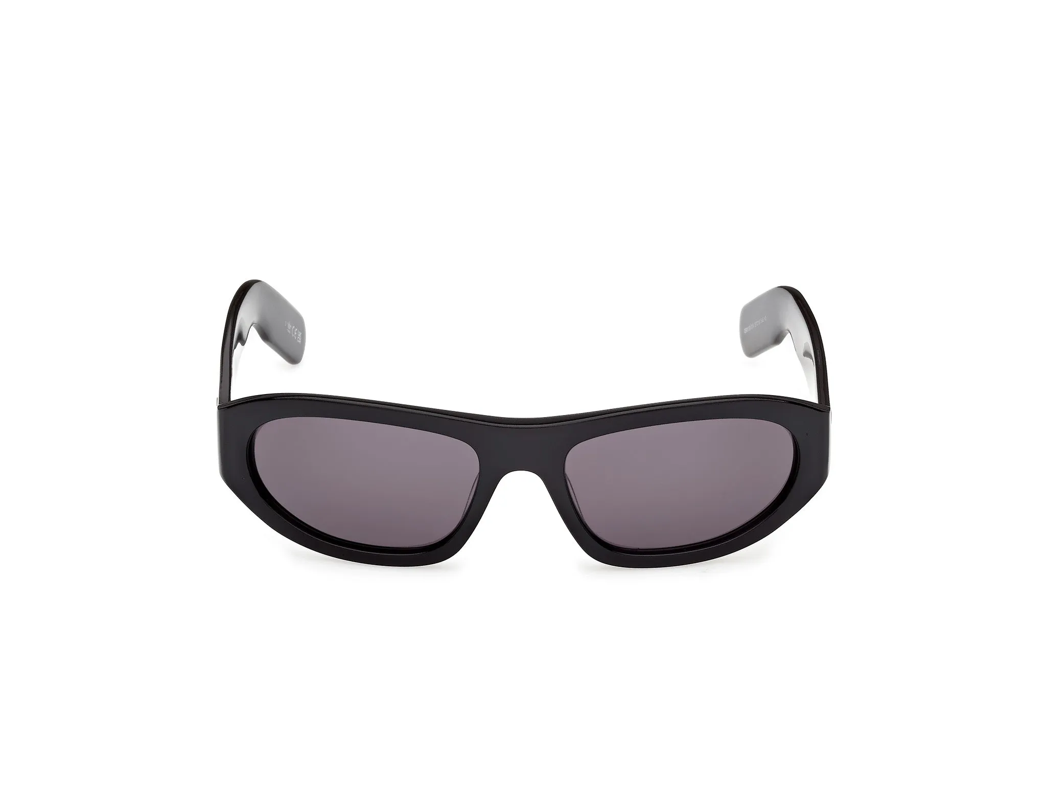 Adidas Sport Unisex Adidas OR0139 01A Occhiali da sole Acetato Nero Fumo Rotonda Normale - immagine 2