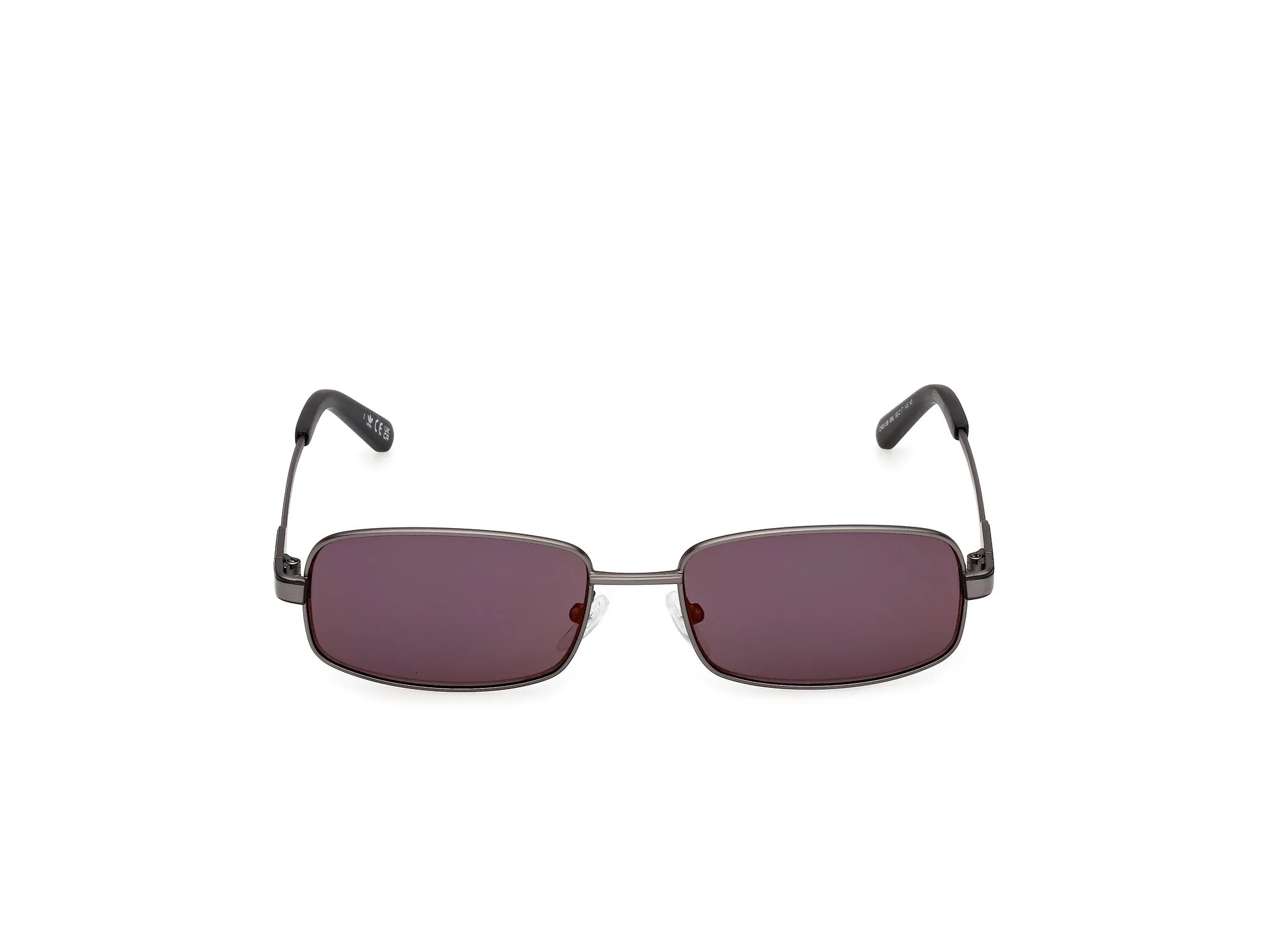 Adidas Sport Unisex Adidas OR0138 09U Occhiali da sole Metallo Canna di fucile Bordeaux Squadrata Normale - immagine 2