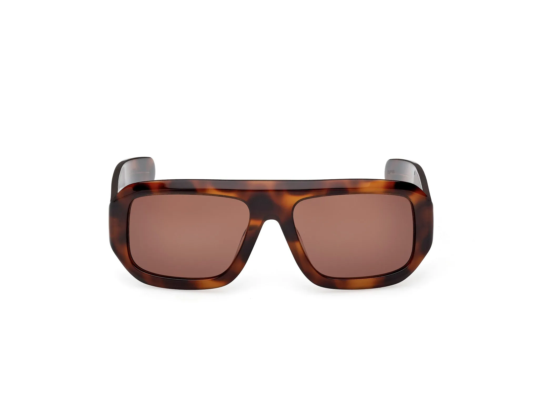 Adidas Sport Unisex Adidas OR0131 52E Occhiali da sole Acetato Havana Marrone Squadrata Normale - immagine 2