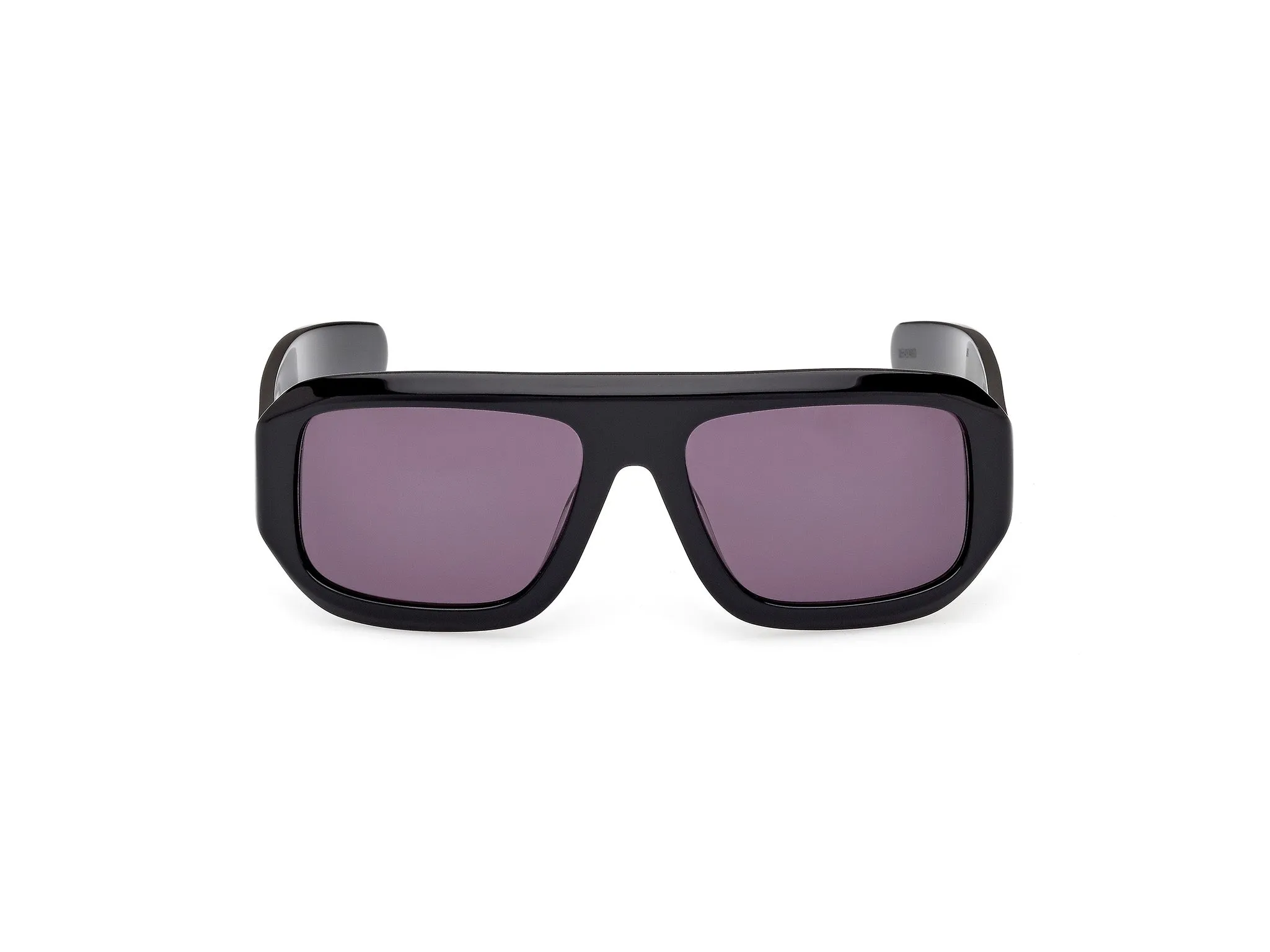Adidas Sport Unisex Adidas OR0131 01A Occhiali da sole Acetato Nero Fumo Squadrata Normale - immagine 2