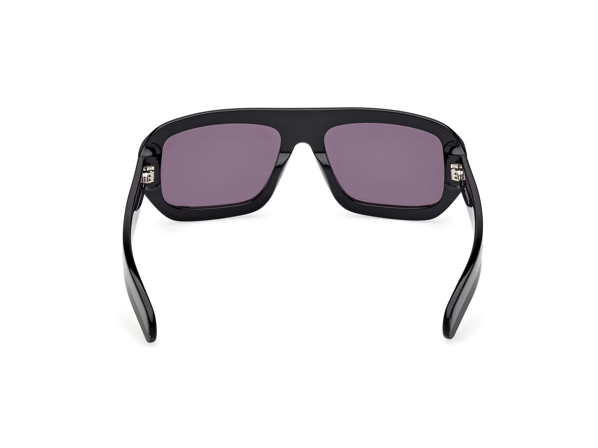 Adidas Sport Unisex Adidas OR0131 01A Occhiali da sole Acetato Nero Fumo Squadrata Normale - immagine 4