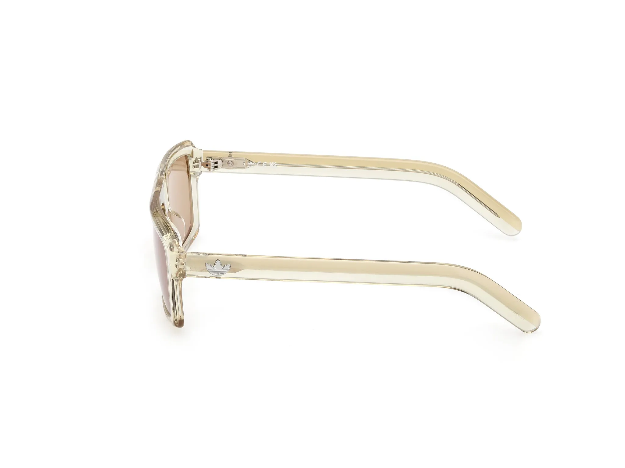 Adidas Sport Unisex Adidas OR0133 39E Occhiali da sole Acetato Giallo Marrone Squadrata Normale - immagine 3