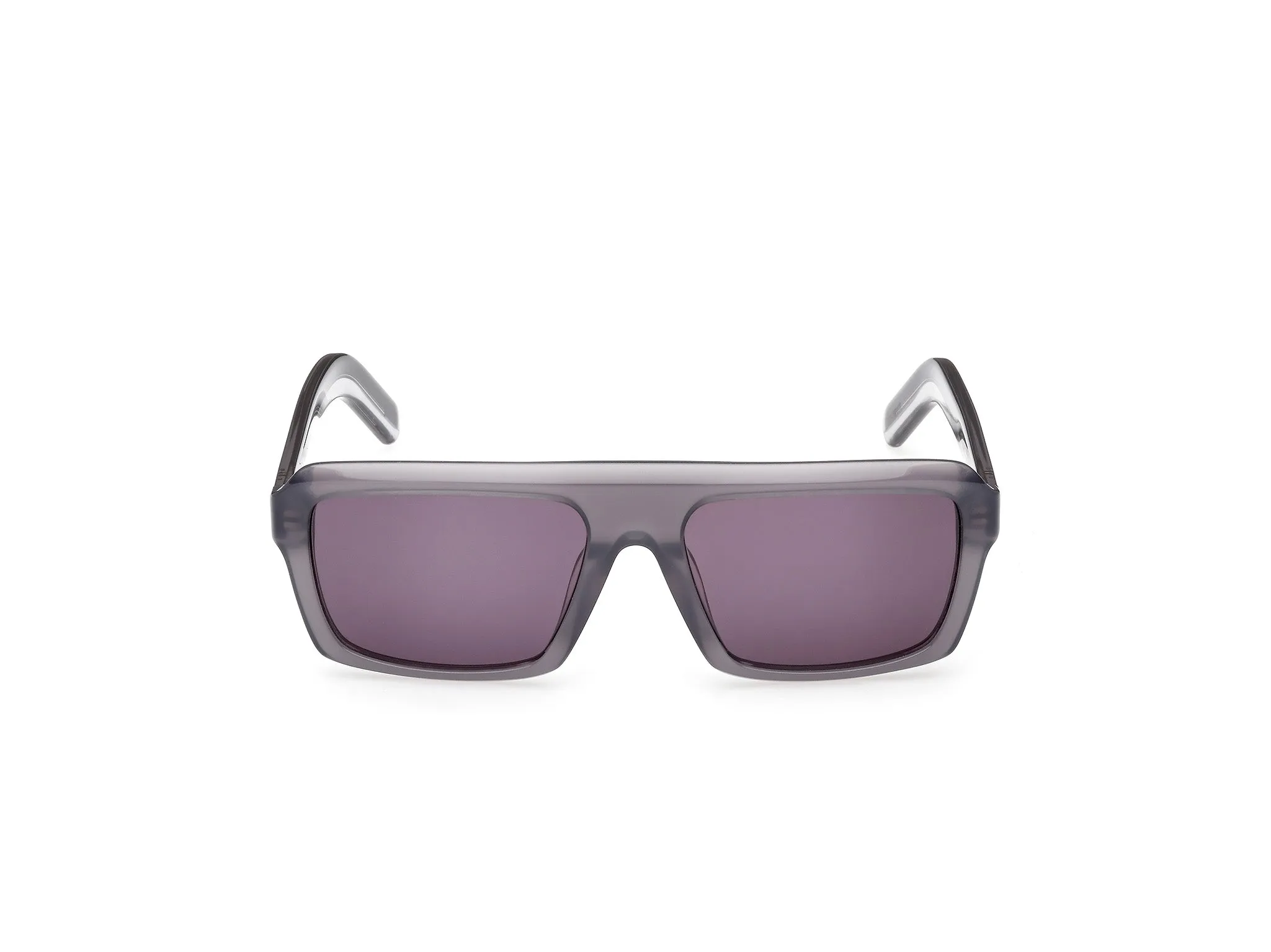 Adidas Sport Unisex Adidas OR0133 20A Occhiali da sole Acetato Grigio Fumo Squadrata Normale - immagine 2