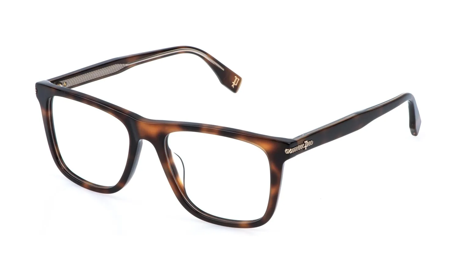 Police VPLR62 GRIND 4 752 Montature da vista Acetato Havana Squadrata - immagine 1
